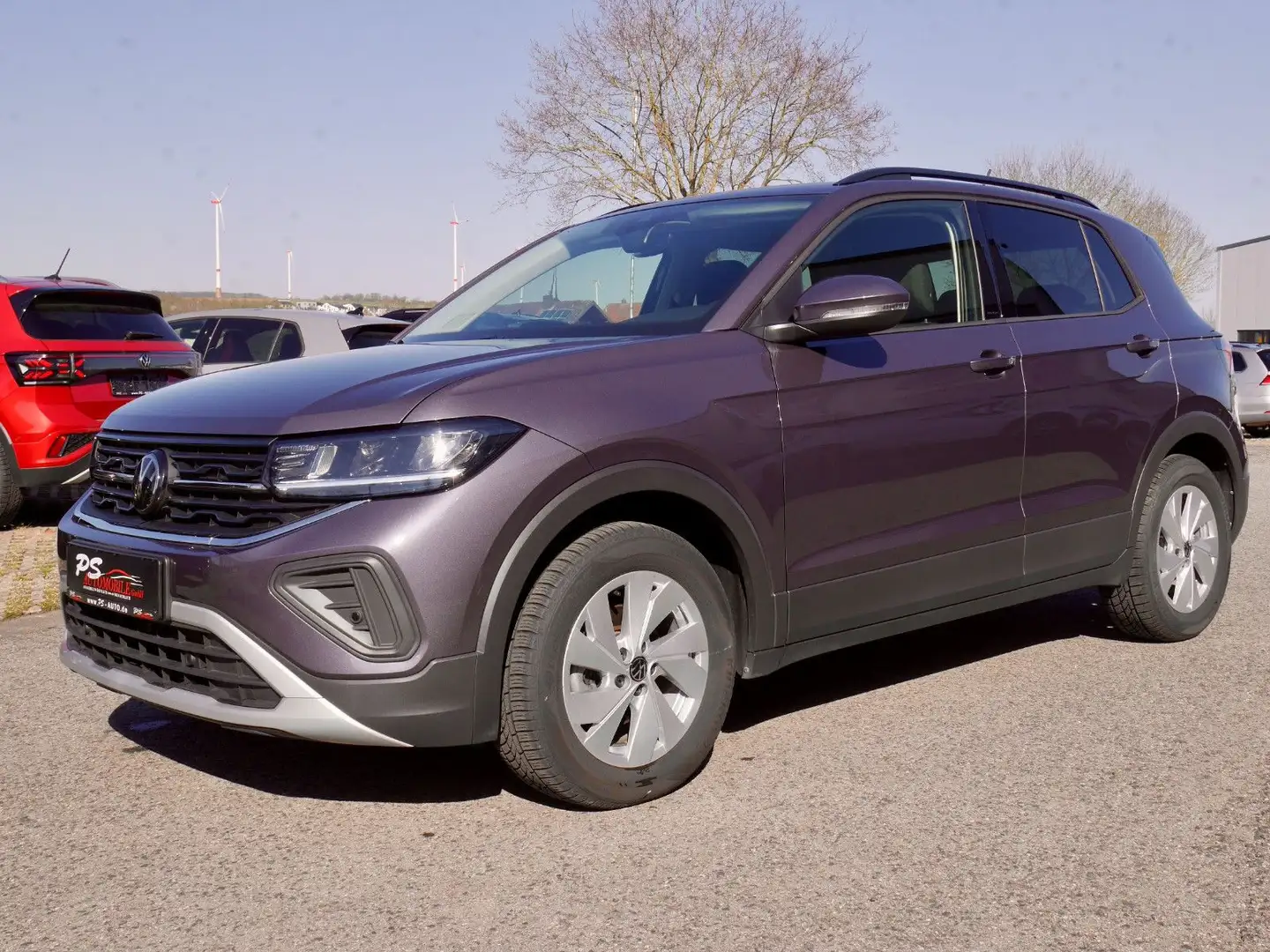 Volkswagen T-Cross 1.0 TSI DSG"Life"AHK+LED+Sitzh.+App+ACC Grau - 2