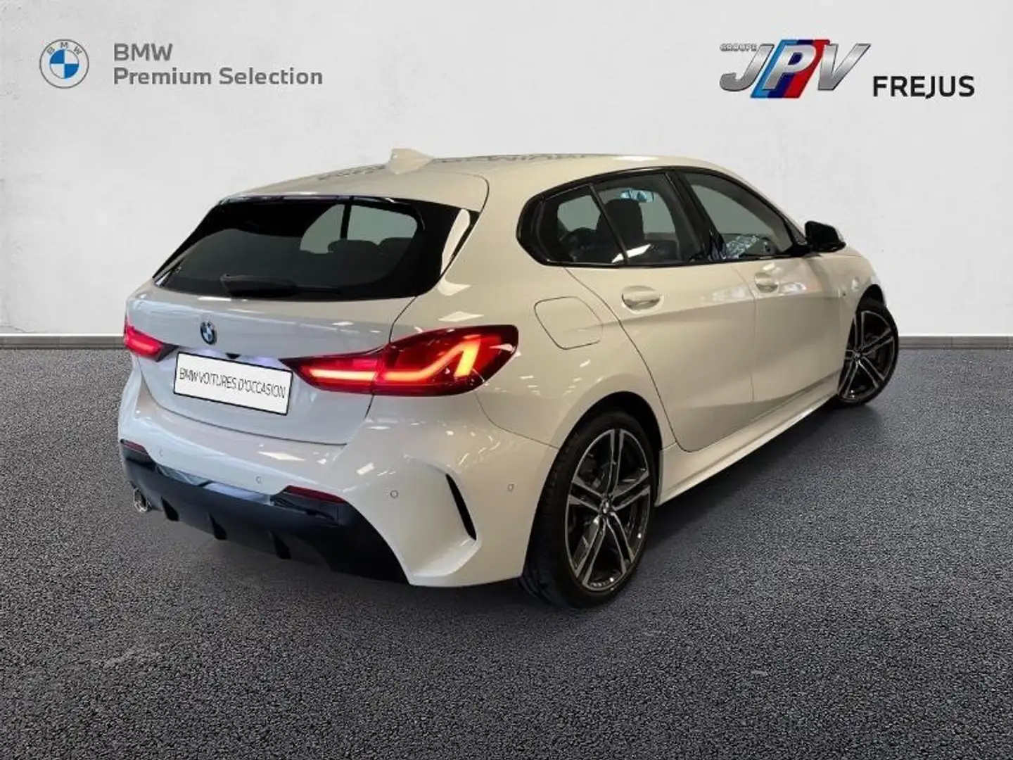 BMW 118 118iA 136ch M Sport DKG7 Blanc - 2