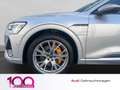 Audi e-tron 55 quattro S line 300 PANO+NAVI+DC+LEDER Silver - thumbnail 15