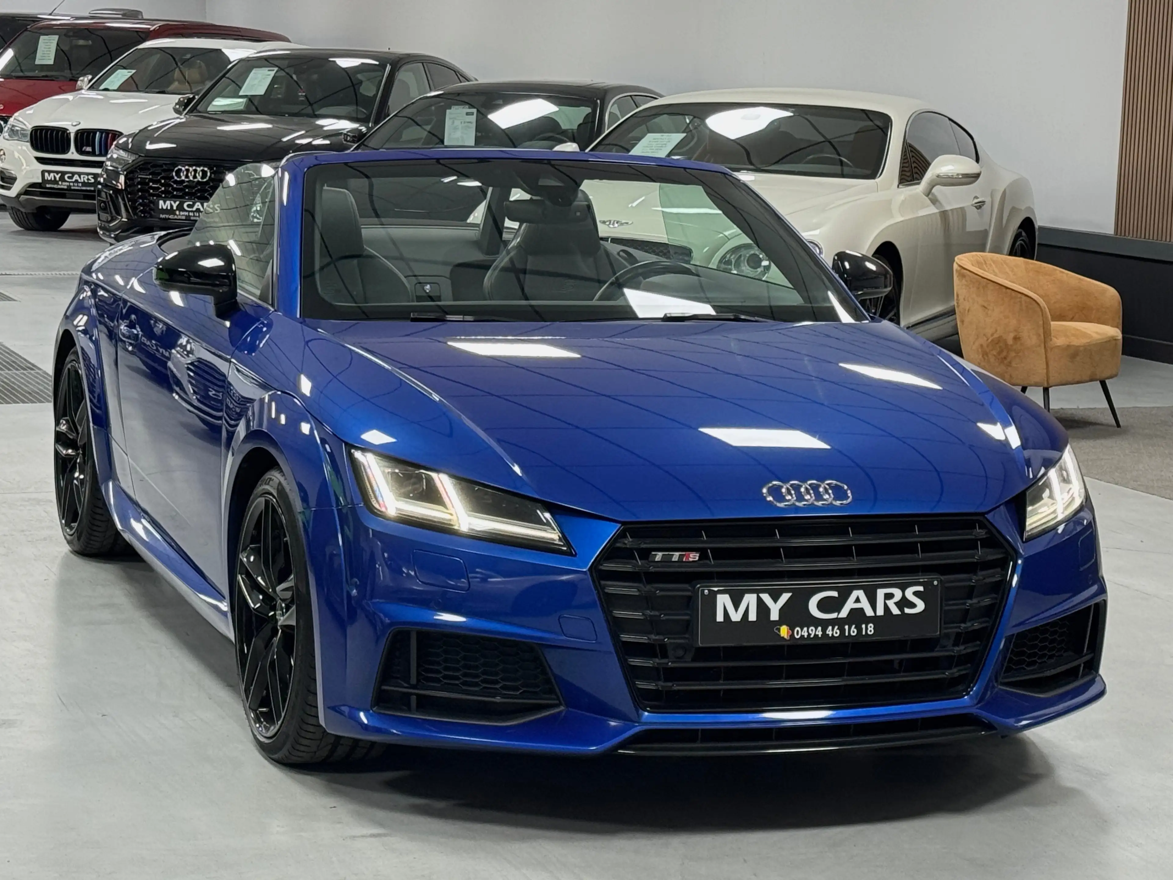 Audi TTS Cabrio 2.0 Tfsi Quattro Cockpit Cuir Gps Xenon