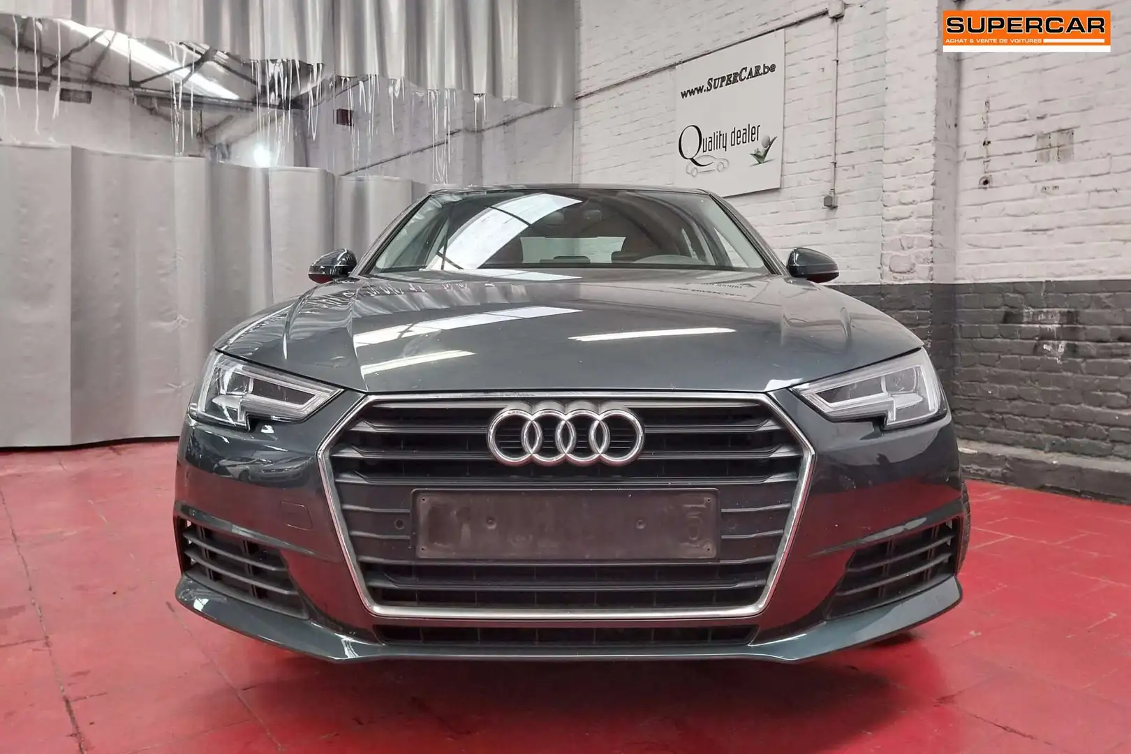 Audi A4 1.4 TFSI * Cuir * Navi * Capteur Av/Arr * 382 X 60 Gris - 2