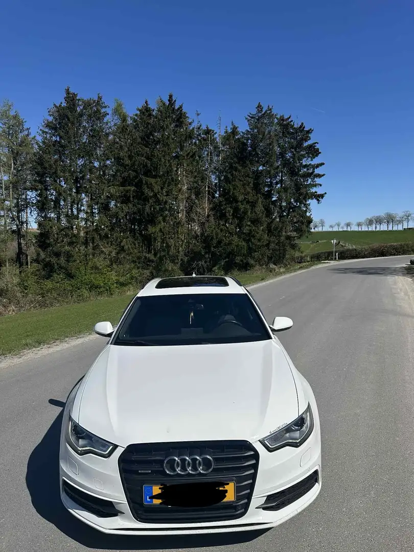 Audi A6 Avant 3.0 TDI DPF quattro tiptronic Blanc - 2