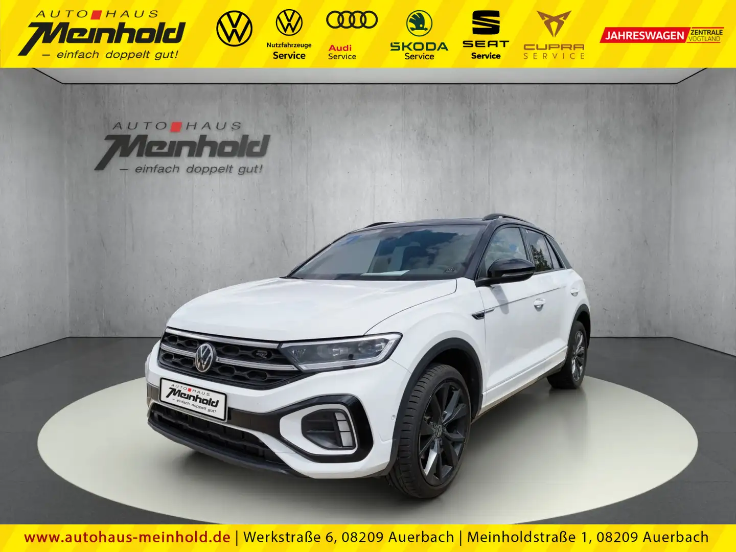 Volkswagen T-Roc 2.0 TSI DSG 4M R-Line Black Style, Beats Weiß - 1