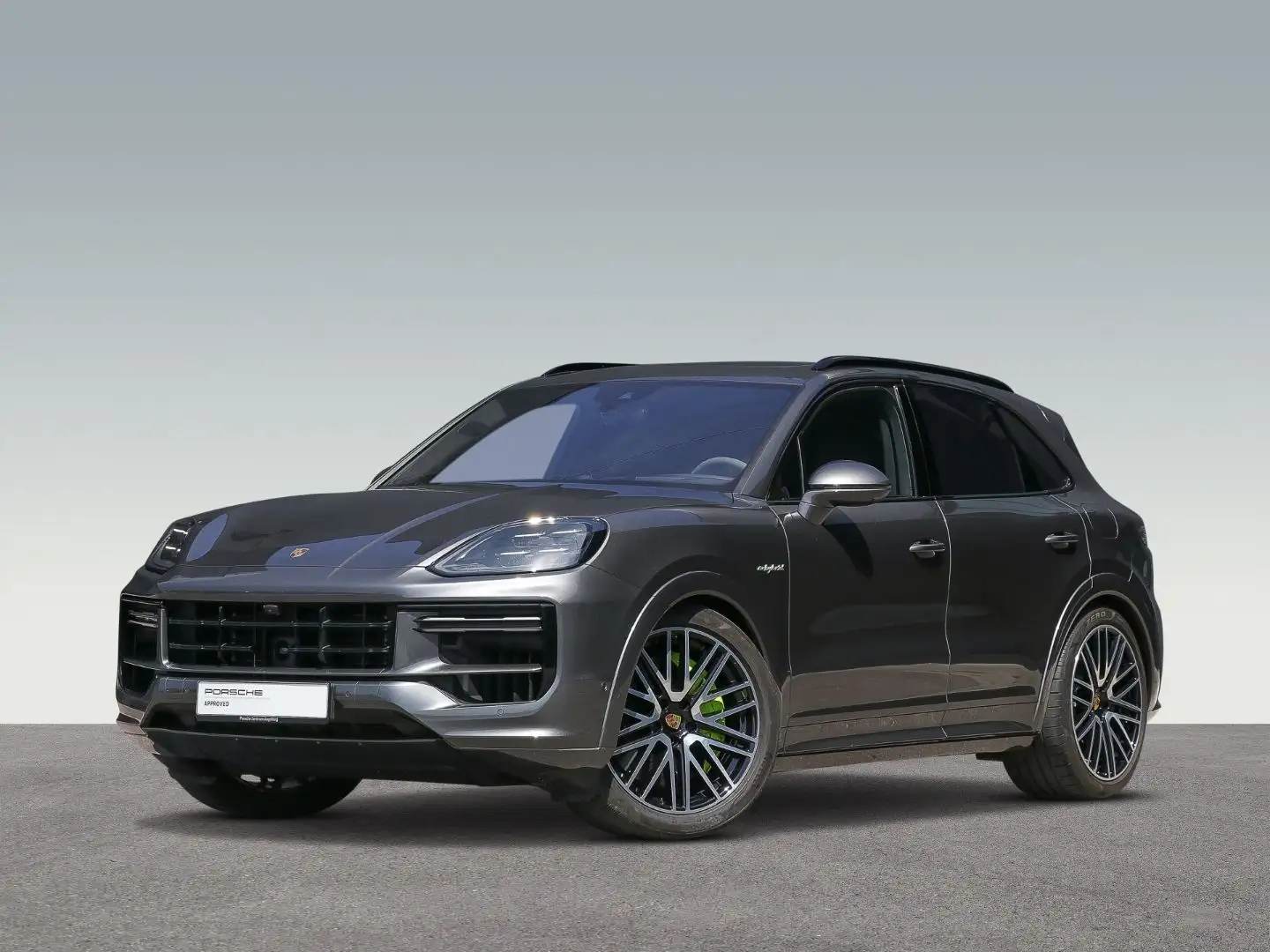 Porsche Cayenne Turbo E-Hybrid Burmester LED-Matrix Grijs - 1
