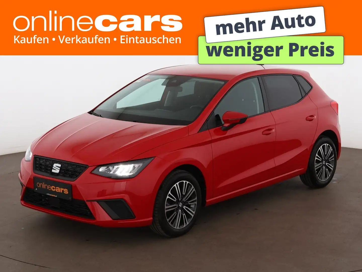 SEAT Ibiza 1.0 TSI Style Edition LED ASSIST TEMPOMAT Rot - 1