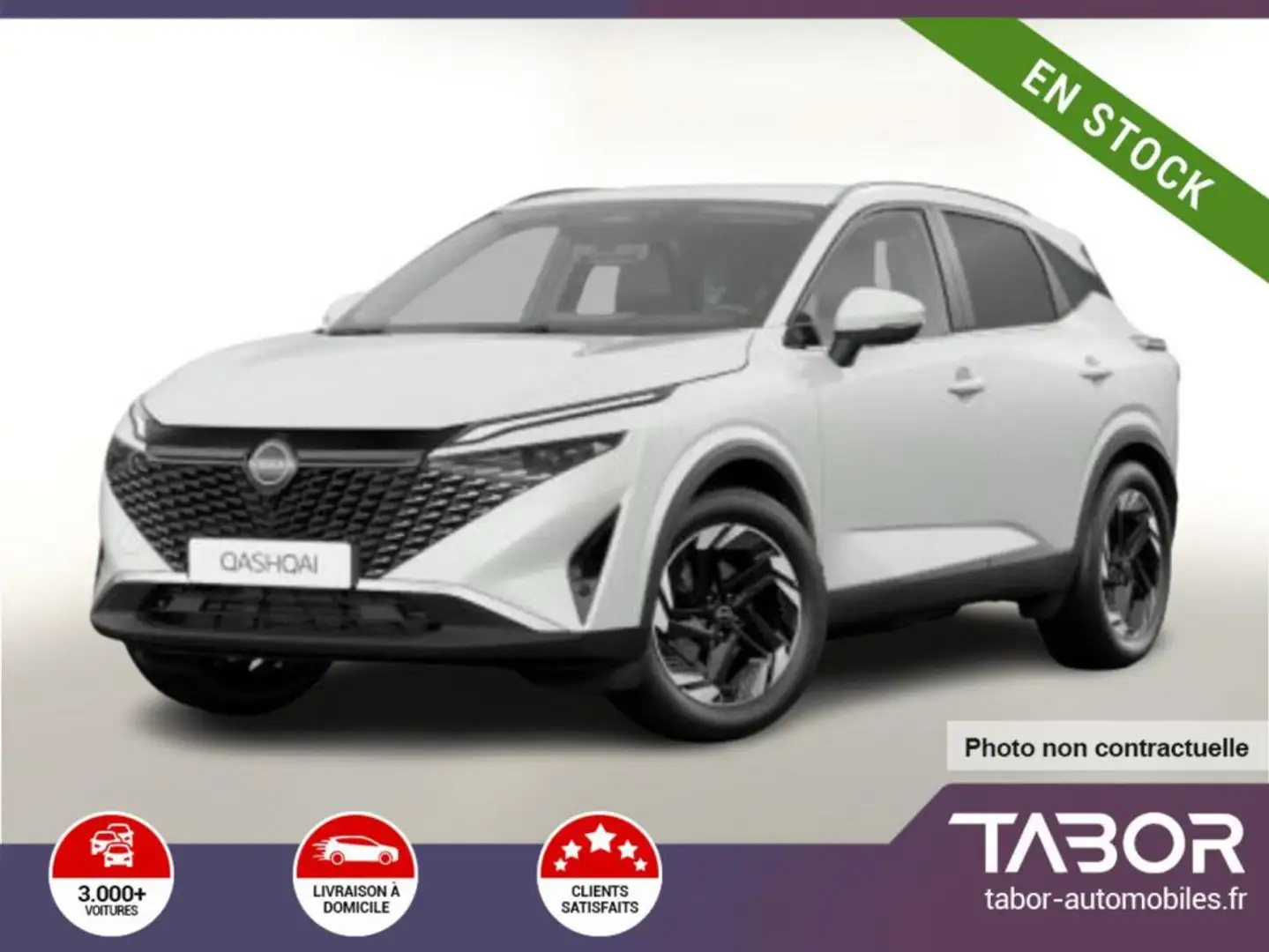 Nissan Qashqai 1.3 MHEV 158 CVT N-Con. Matrix Blanc - 1