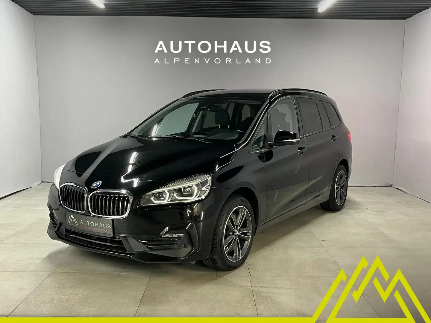 BMW 218 d GranTourer Sport Line Aut. ***7-Sitzer*** Schwarz - 1
