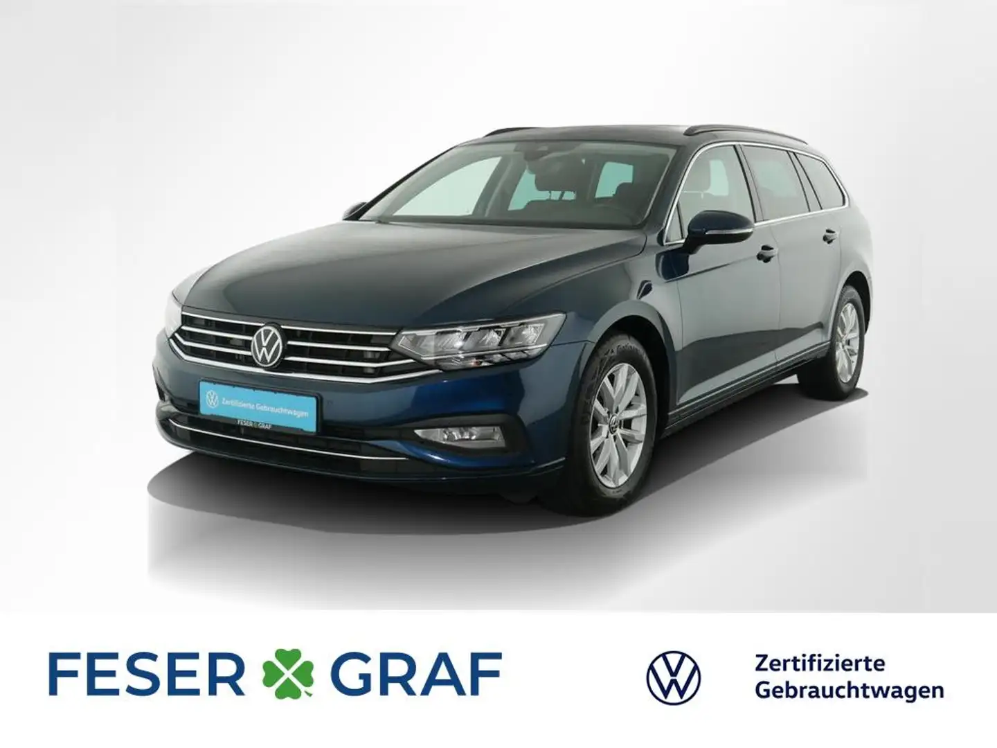 Volkswagen Passat Variant Business 2.0 TDI DSG Navi AHK Kamera LED Blau - 1