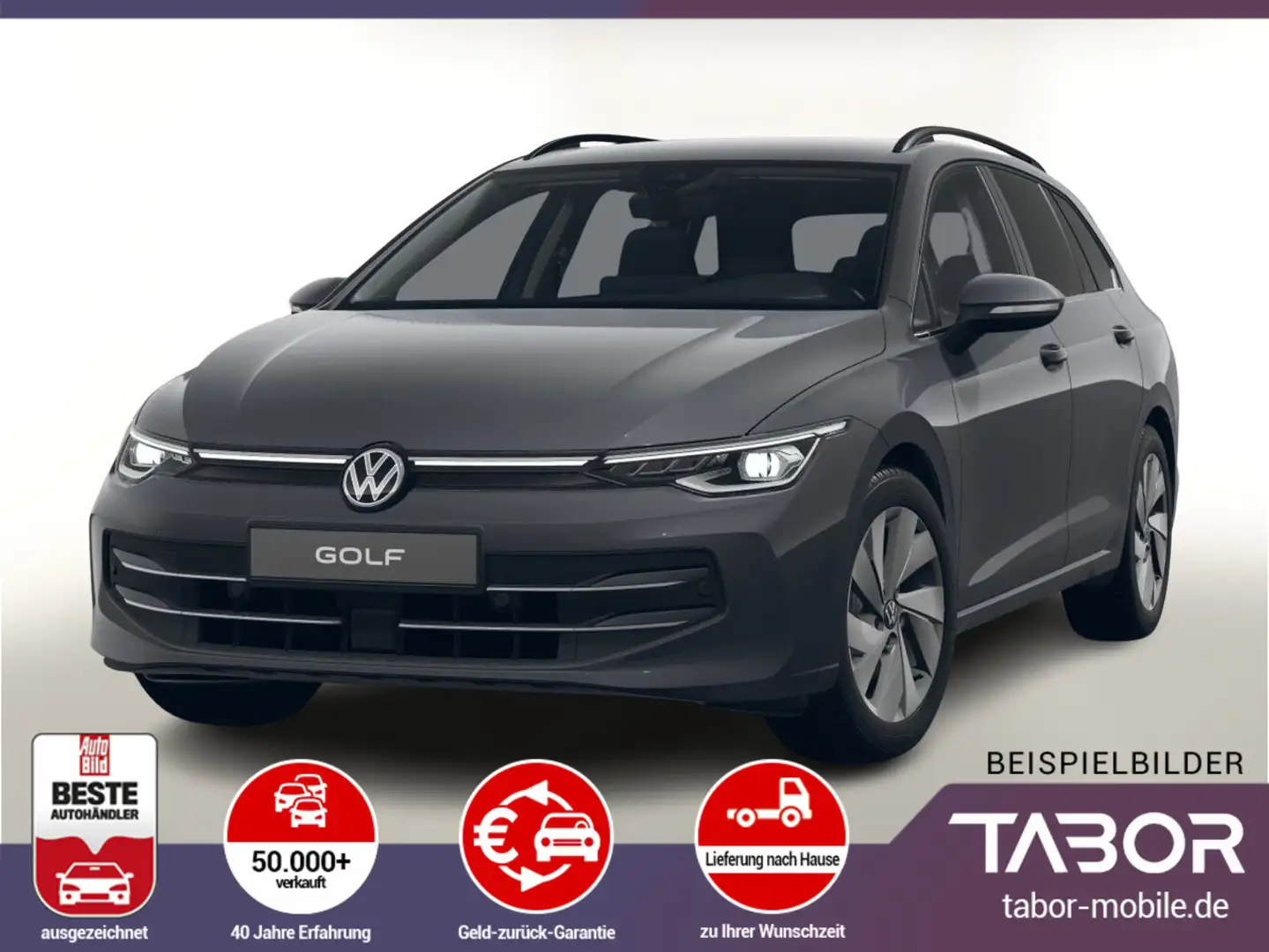 Volkswagen Golf Variant Variant 2.0 TDI 150 DSG Style Pano Nav LED+ Grau - 1
