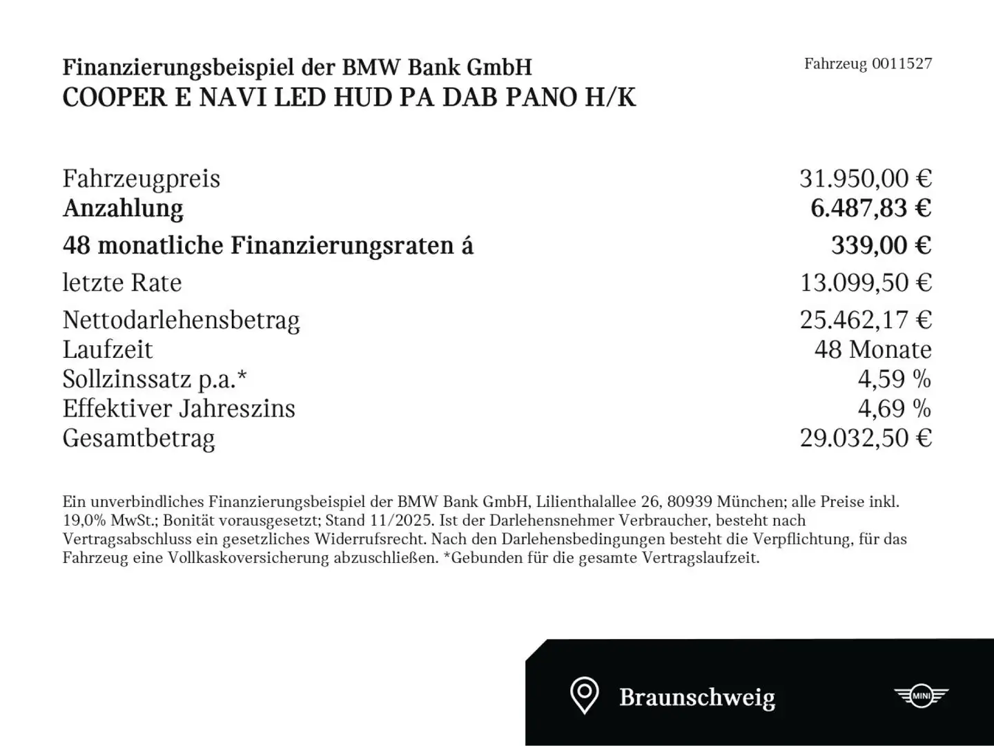 MINI Cooper E Navi LED HUD PA DAB Pano H/K Bluetooth Silber - 2