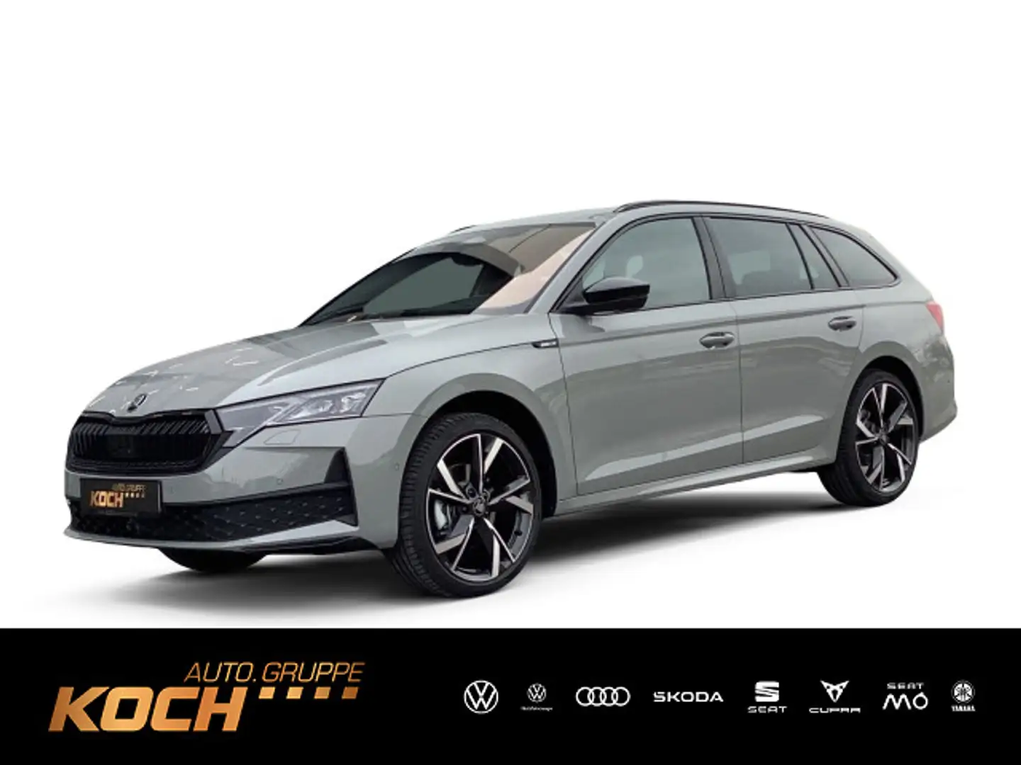 Skoda Octavia C.Sportline 2.0TDI*DSG*NAVI*MATRIX*AHK Grigio - 1