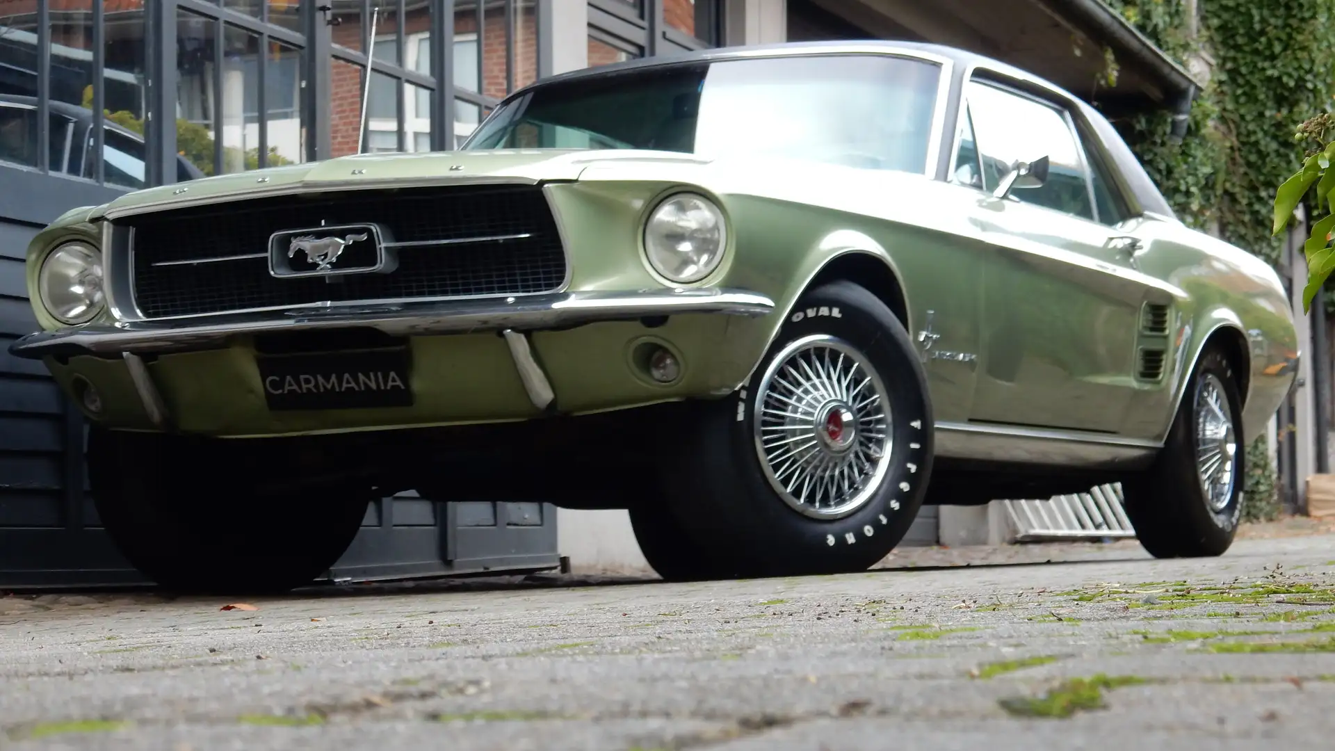 Ford Mustang 1967 V8 Coupe Erstlack-Perle Groen - 1