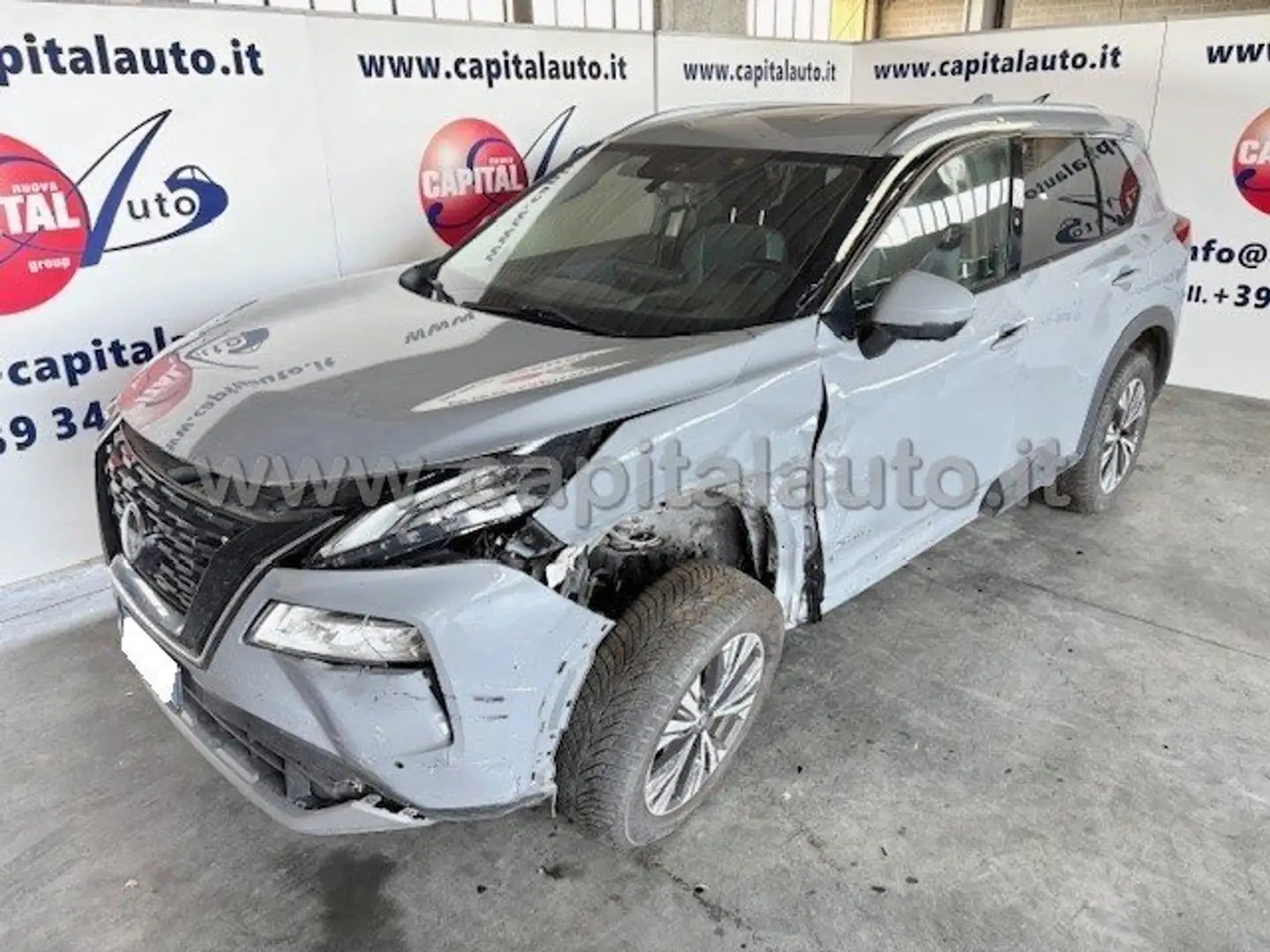 Nissan X-Trail 15 Hybrid 158CV e4orce 4WD Auto NETTO 16400 Grigio - 2