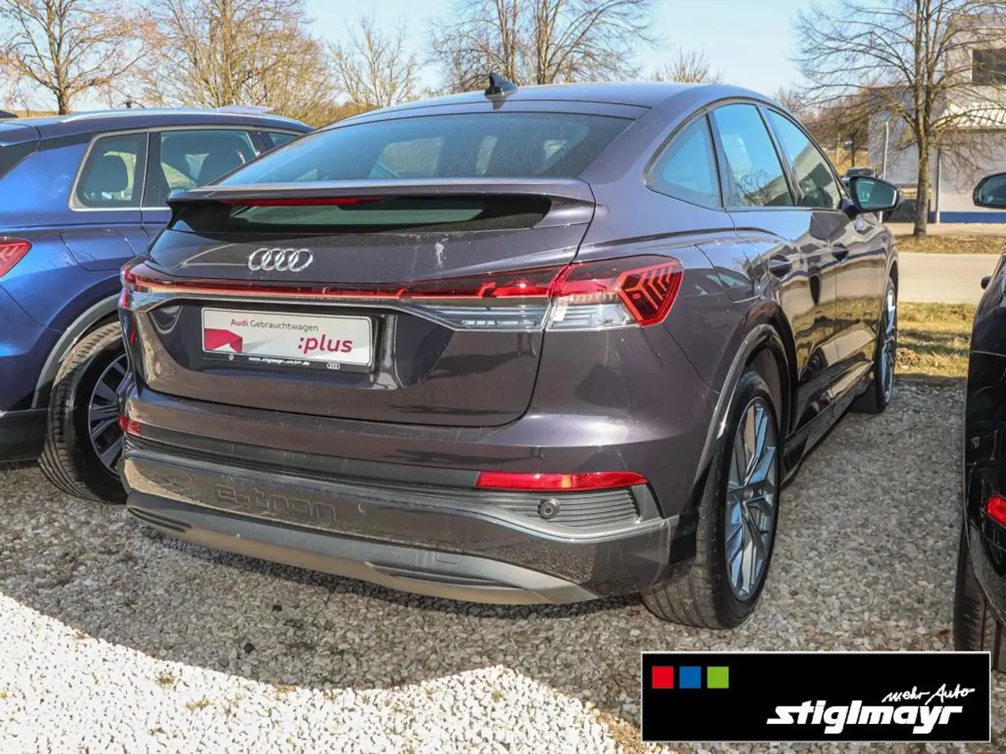 Audi Q4 e-tron Sportback 35 LED+PDC+VC+ALU 21´ Paars - 2
