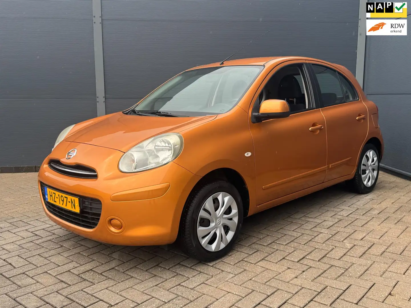 Nissan Micra 1.2 Acenta / Airco / Facelift Naranja - 1