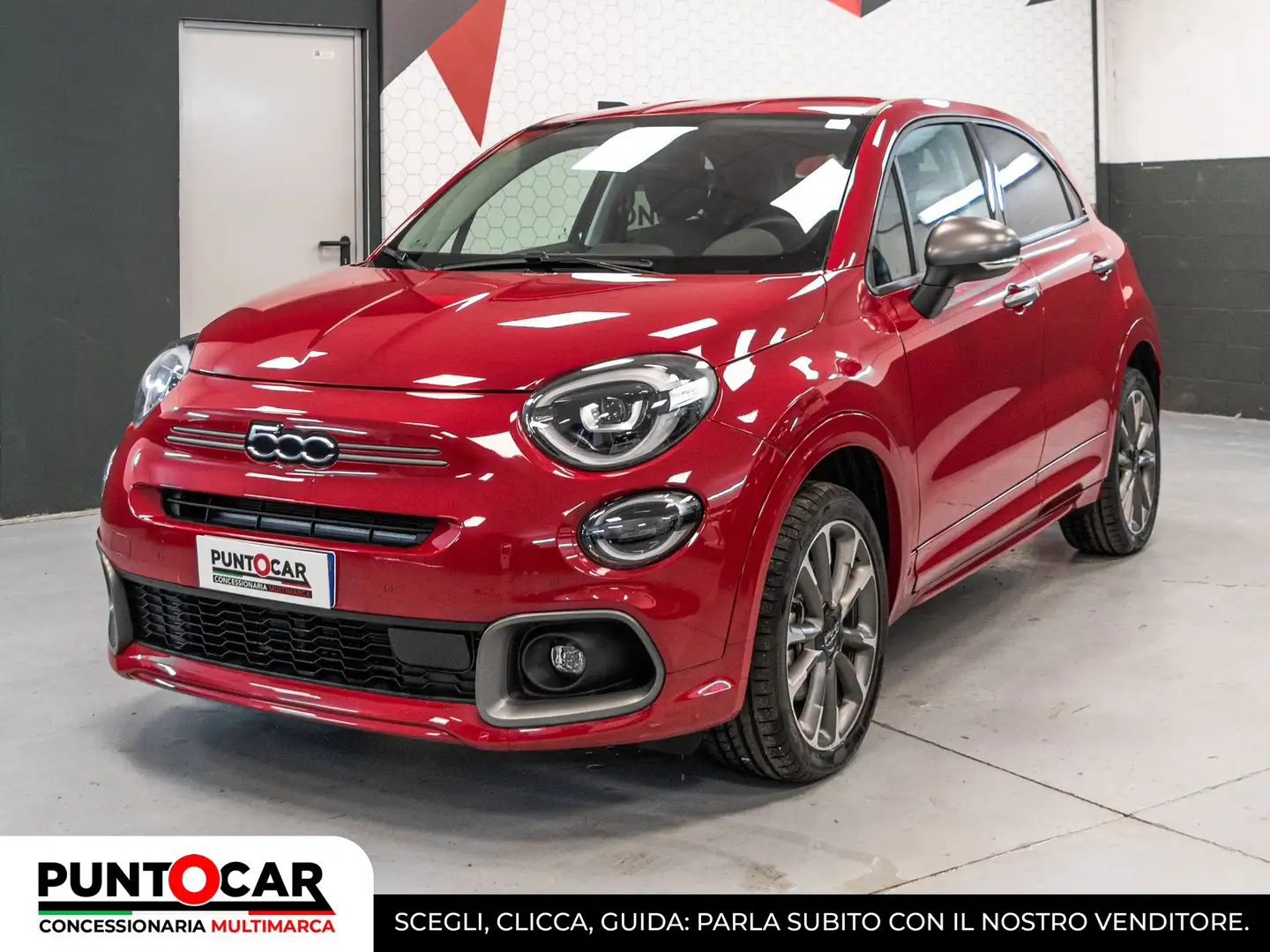 Fiat 500X 1.5 T4 Hybrid 130 CV DCT Sport Dolcevita PROMO FL Rouge - 1