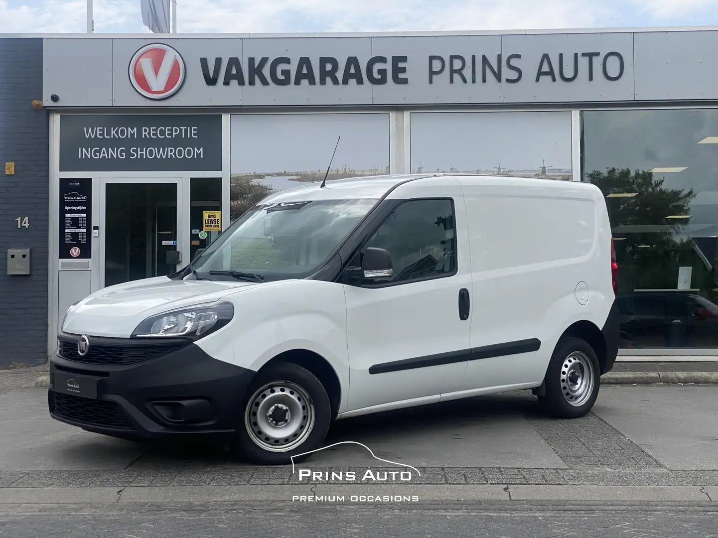 Fiat Doblo Cargo 1.6 MJ L1H1 |AIRCO|TREKHAAK|BETIMMERING|ONDE Wit - 1