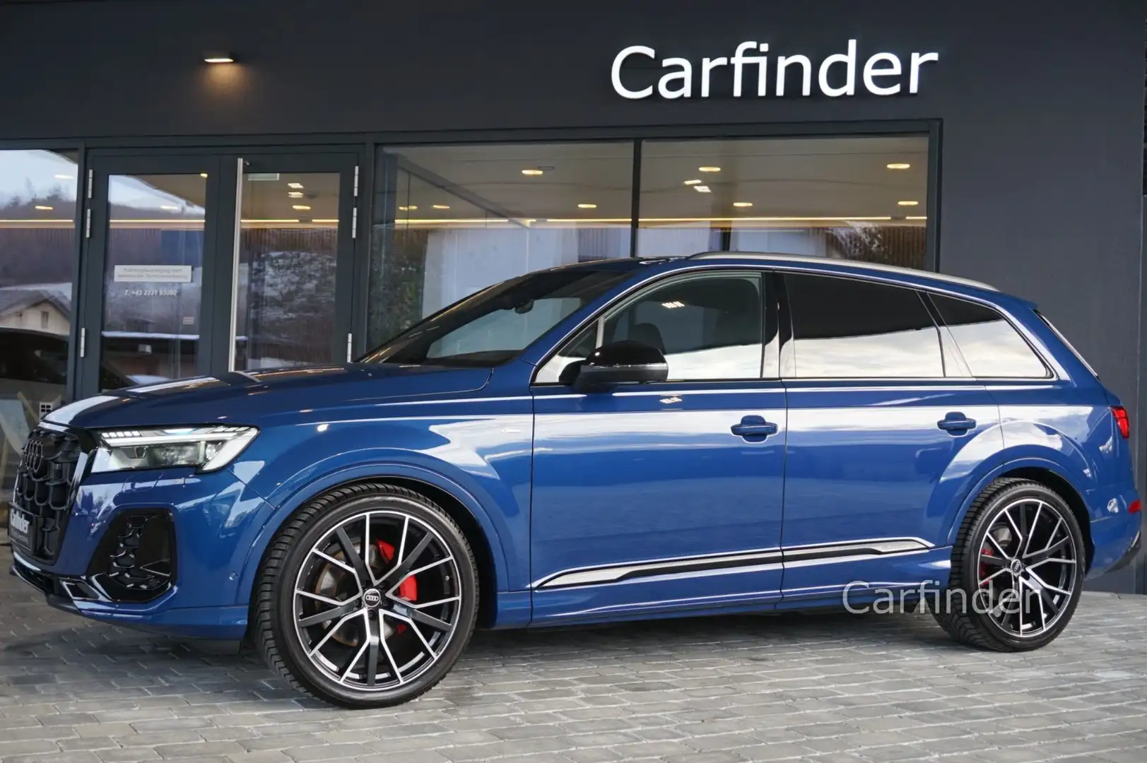 Audi Q7 50 TDI quattro VOLL S line Sportpaket S Sportsitz Blau - 2