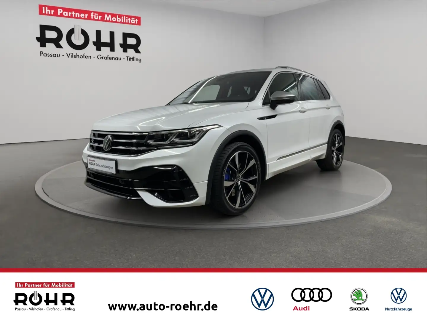 Volkswagen Tiguan R (AHK.Navi.Rückfahrkamera) 2.0 TSI 4M DSG Weiß - 1