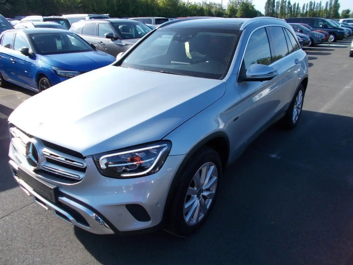 Mercedes-Benz GLC 300 de 4M LEDER PANO AHK NAVI 360CAM DIGTACHO Argent - 2