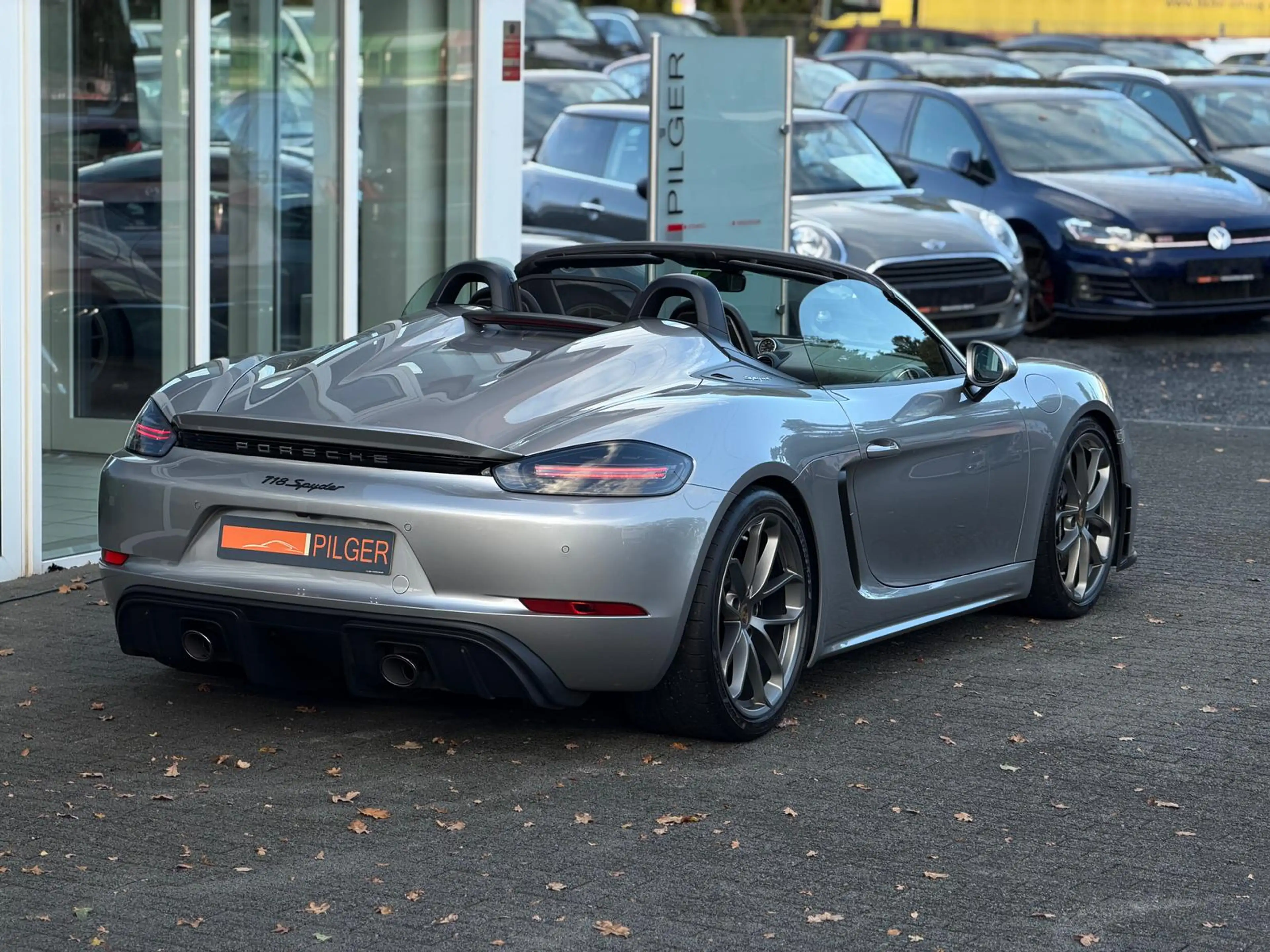 Porsche Boxster Spyder 718 Vollschale*Carbon*Sport-AGA*Leder*LED — photo 5