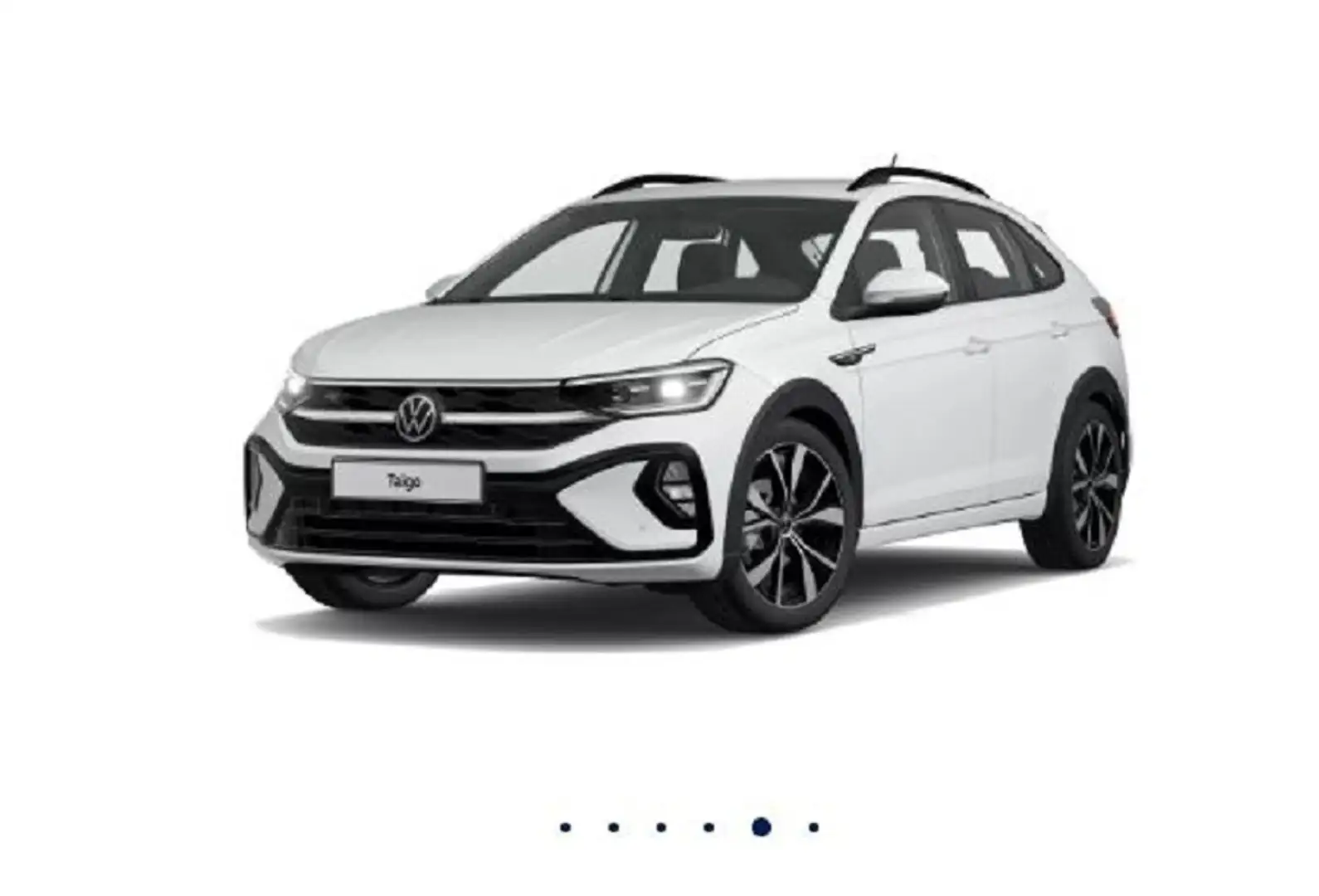 Volkswagen Taigo R-LINE TSI DSG ACC+KAMERA+MATRIX+KEYLESS+ACC+NAVI+ Weiß - 2