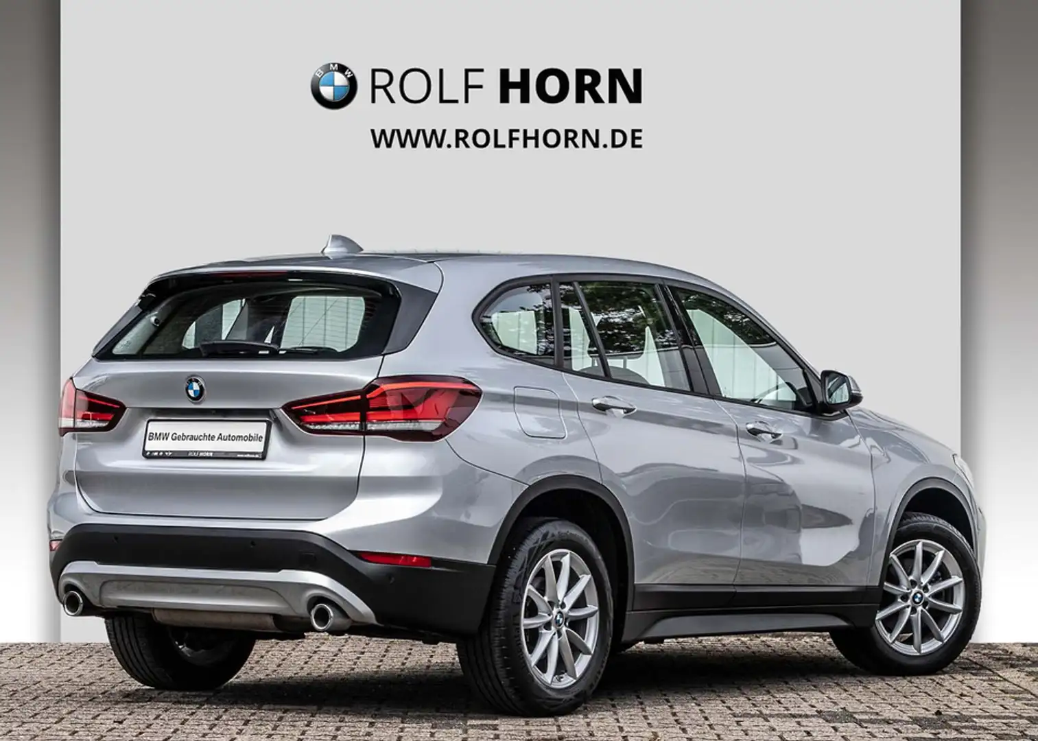 BMW X1 sDrive18d Automatik RFK LED HiFi PDC SHZ Temp Silber - 2
