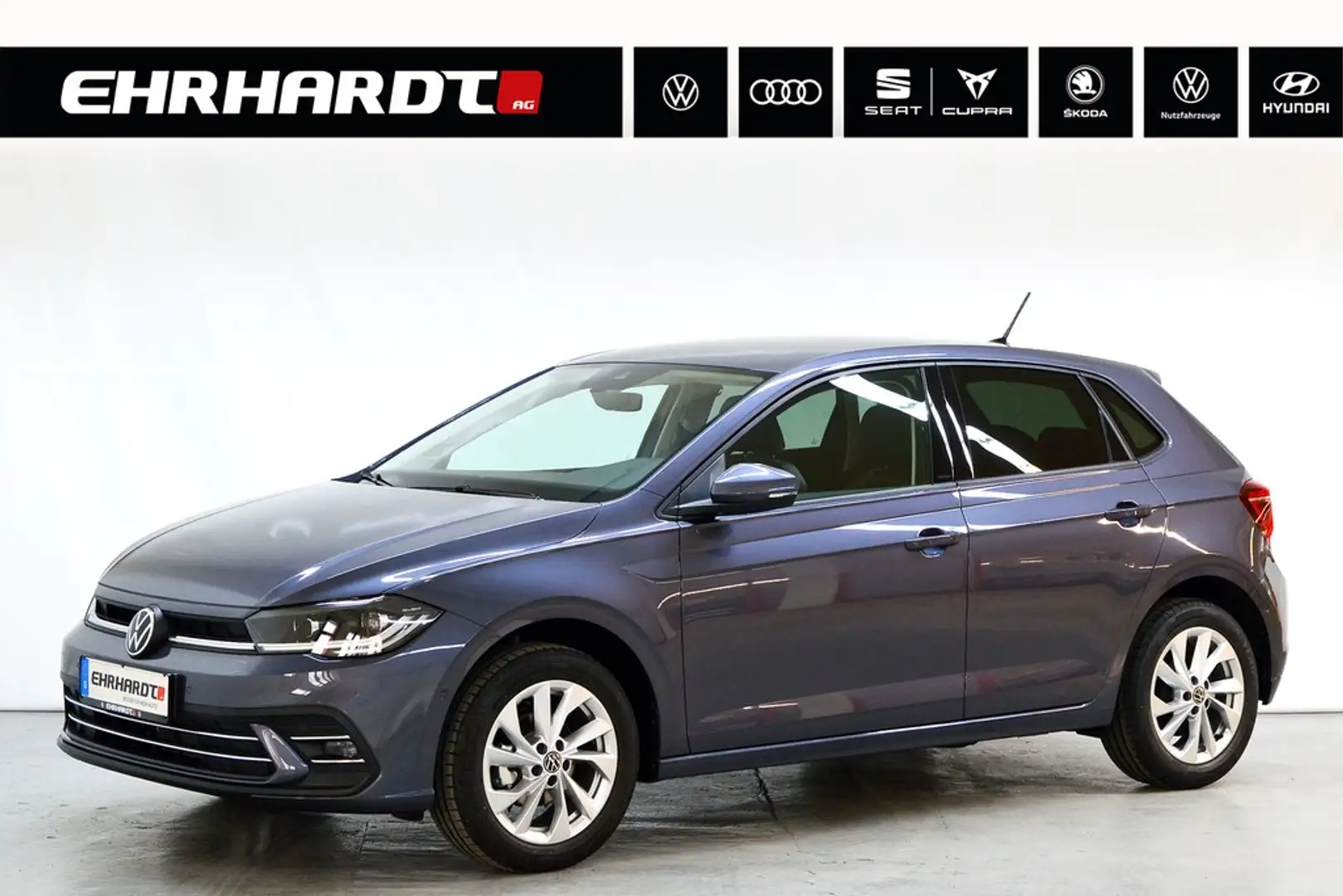 Volkswagen Polo 1.0 TSI Style IQ-LIGHT*VIRTUAL*NAVIVORBERIT*SHZ... Grau - 1