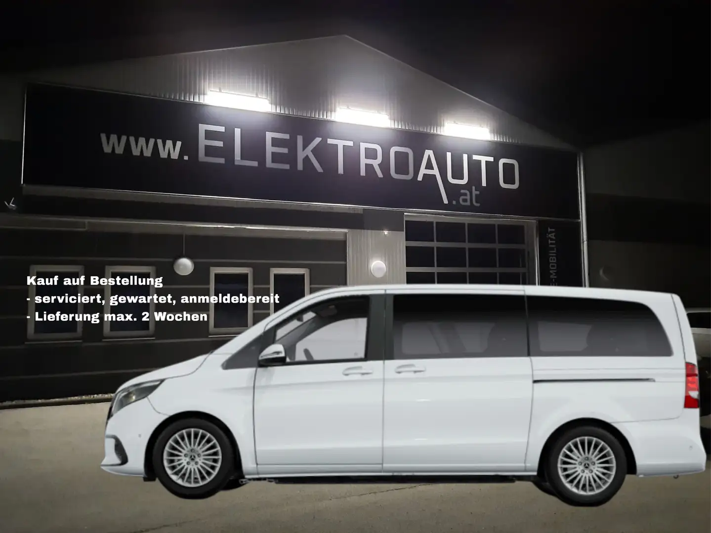 Mercedes-Benz EQV 300 Van "Lang" 6 Einzelsitze Komfortsitze Weiß - 1