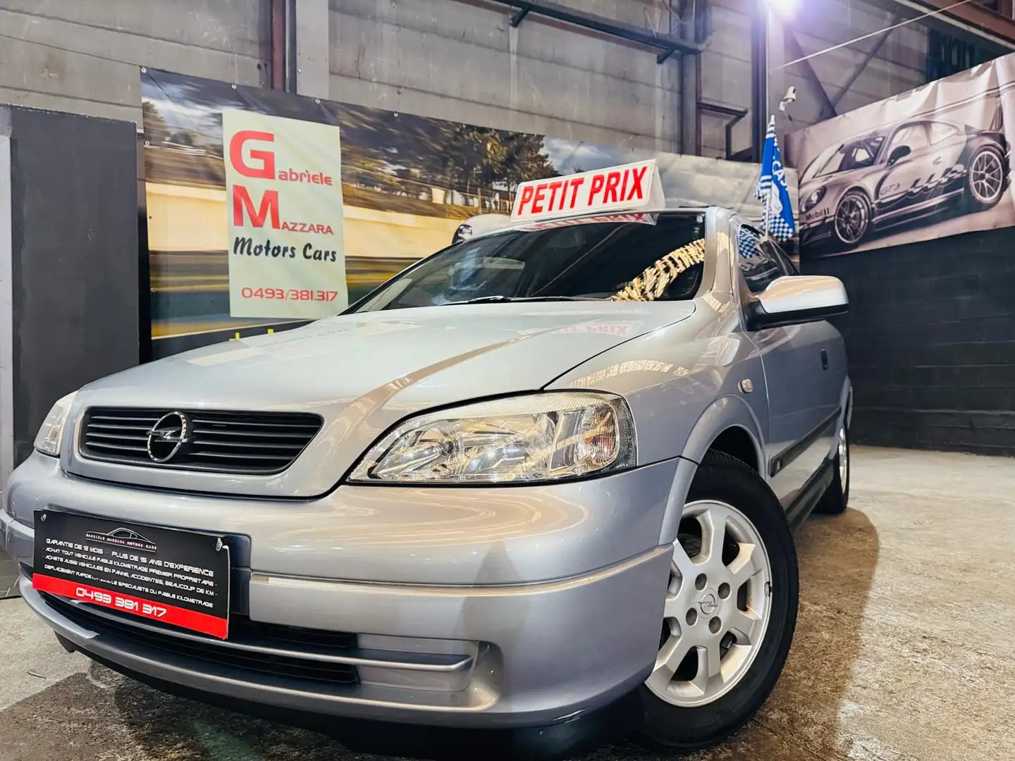 Opel Astra 1.6i - Airco - J.A - GARANTIE Zilver - 1