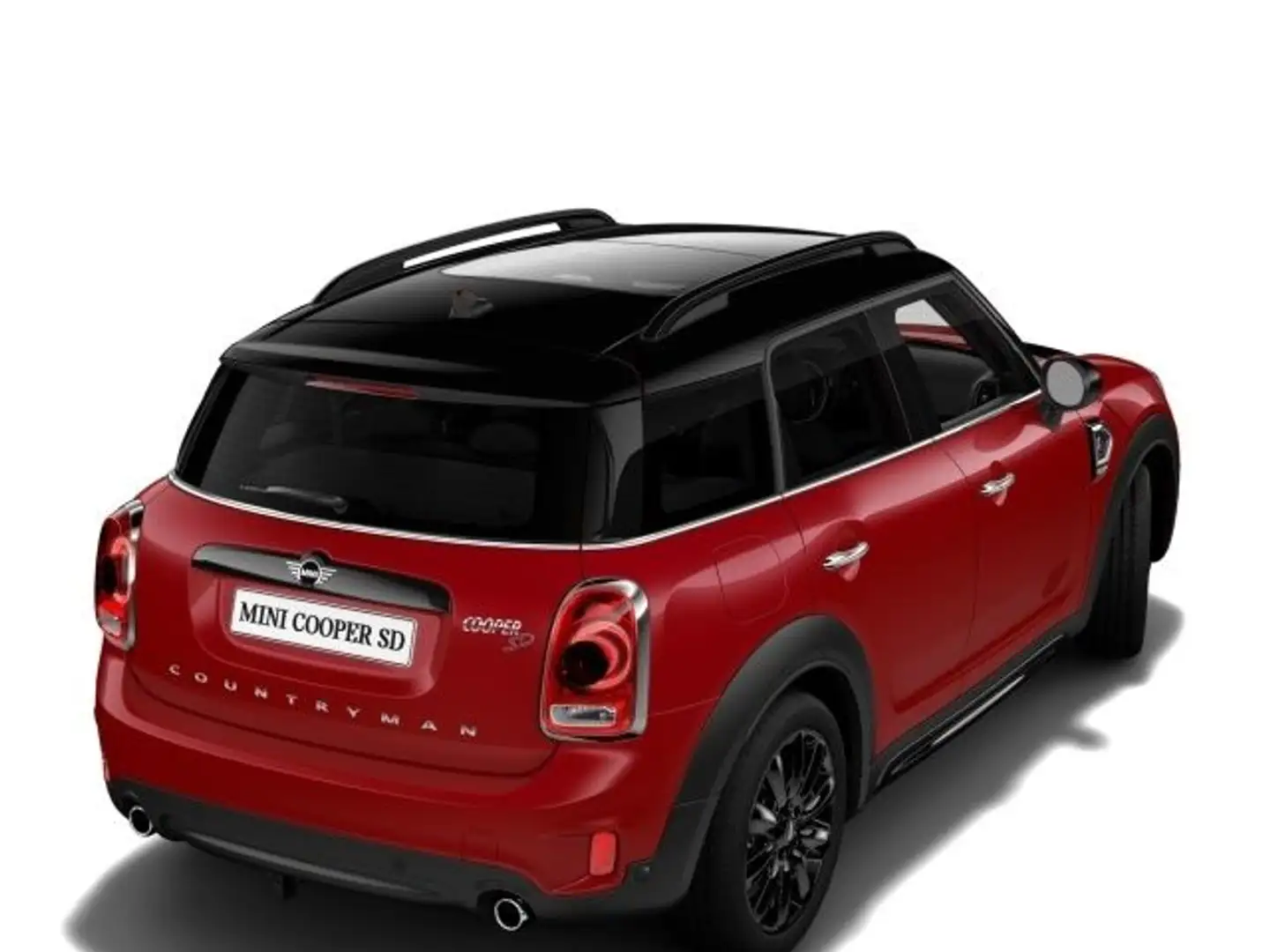 MINI Cooper SD Countryman Countryman Cooper SD Automatik Aut. EDC Panorama Rood - 2