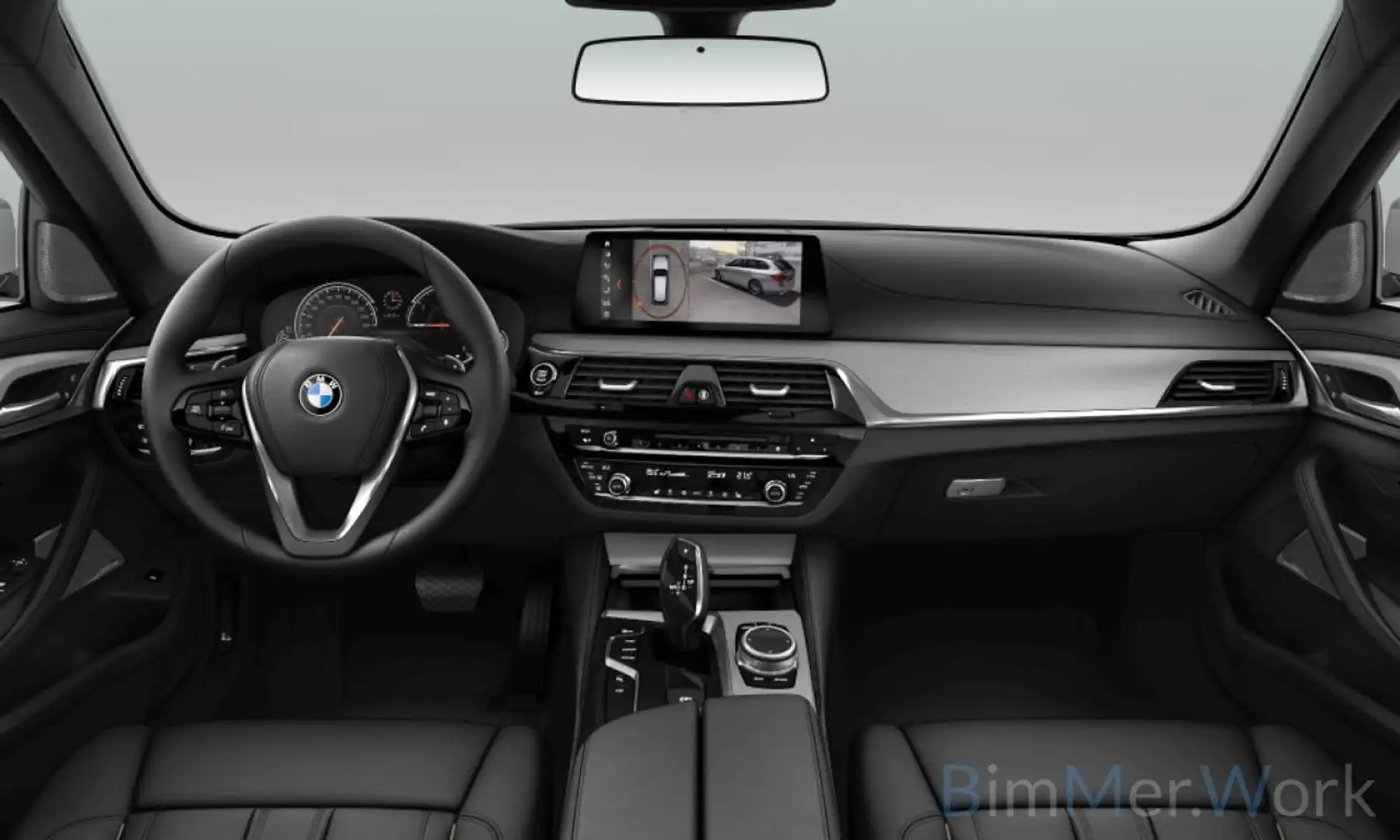 BMW 520 dXAS Luxury PANORAMA xDrive Head-Up Camera FULL ! Zwart - 2