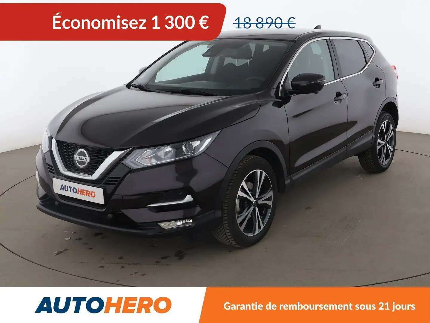 Nissan Qashqai 1.3 DIG-T DCT Mauve - 1