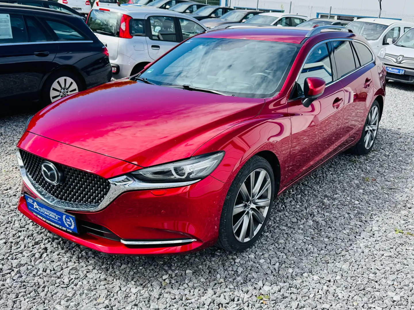 Mazda 6 Sports-Line 2.2 AUT LED PDC KAM BOSE NAVI CARPLAY Rot - 2