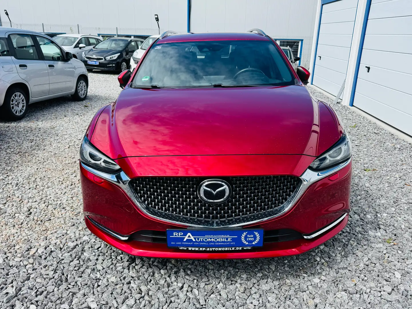 Mazda 6 Sports-Line 2.2 AUT LED PDC KAM BOSE NAVI CARPLAY Rouge - 1