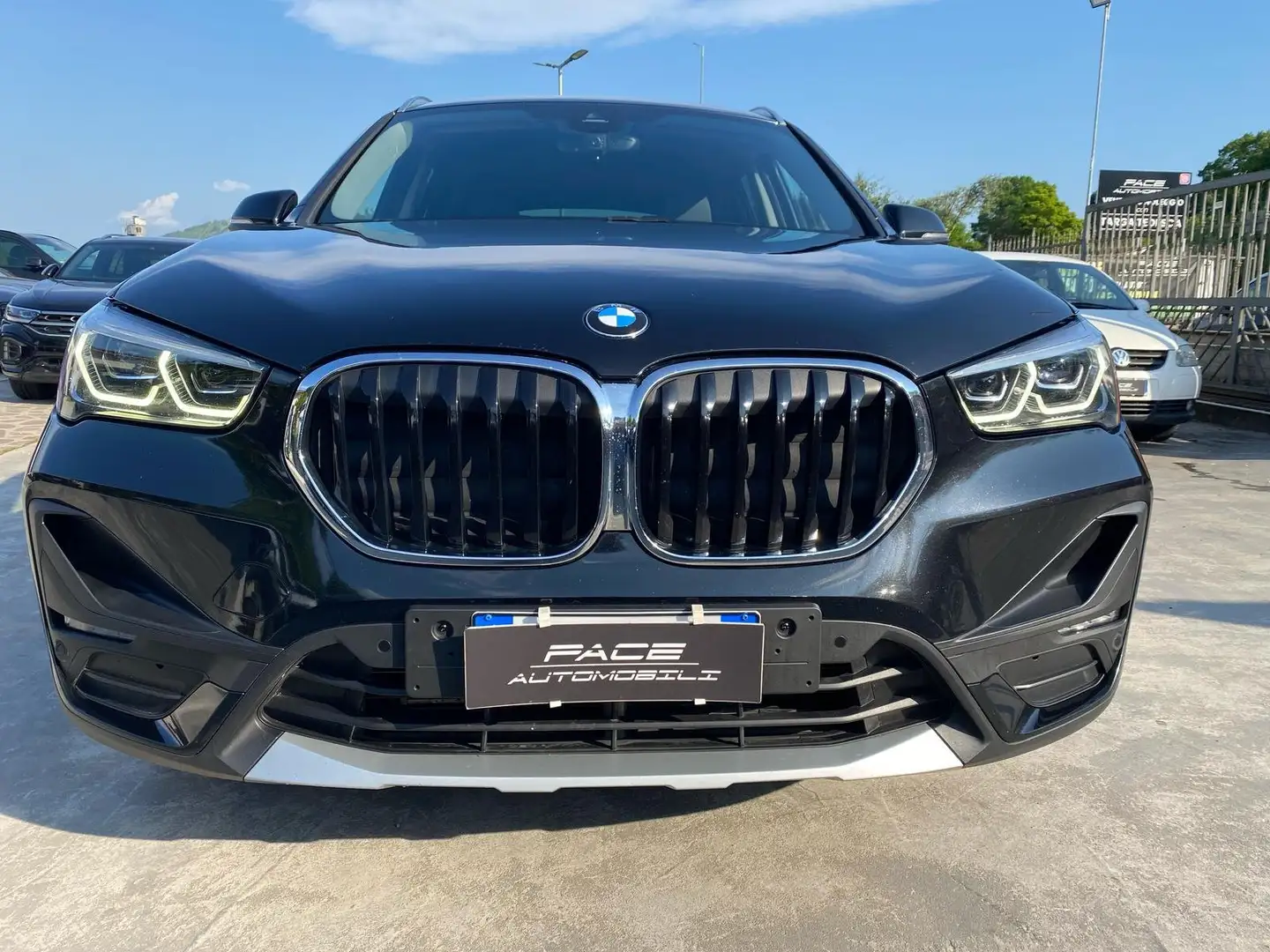 BMW X1 D HUD PELLE XLINE X LINE CERCHI M-SPORT MSPORT 19" Nero - 2