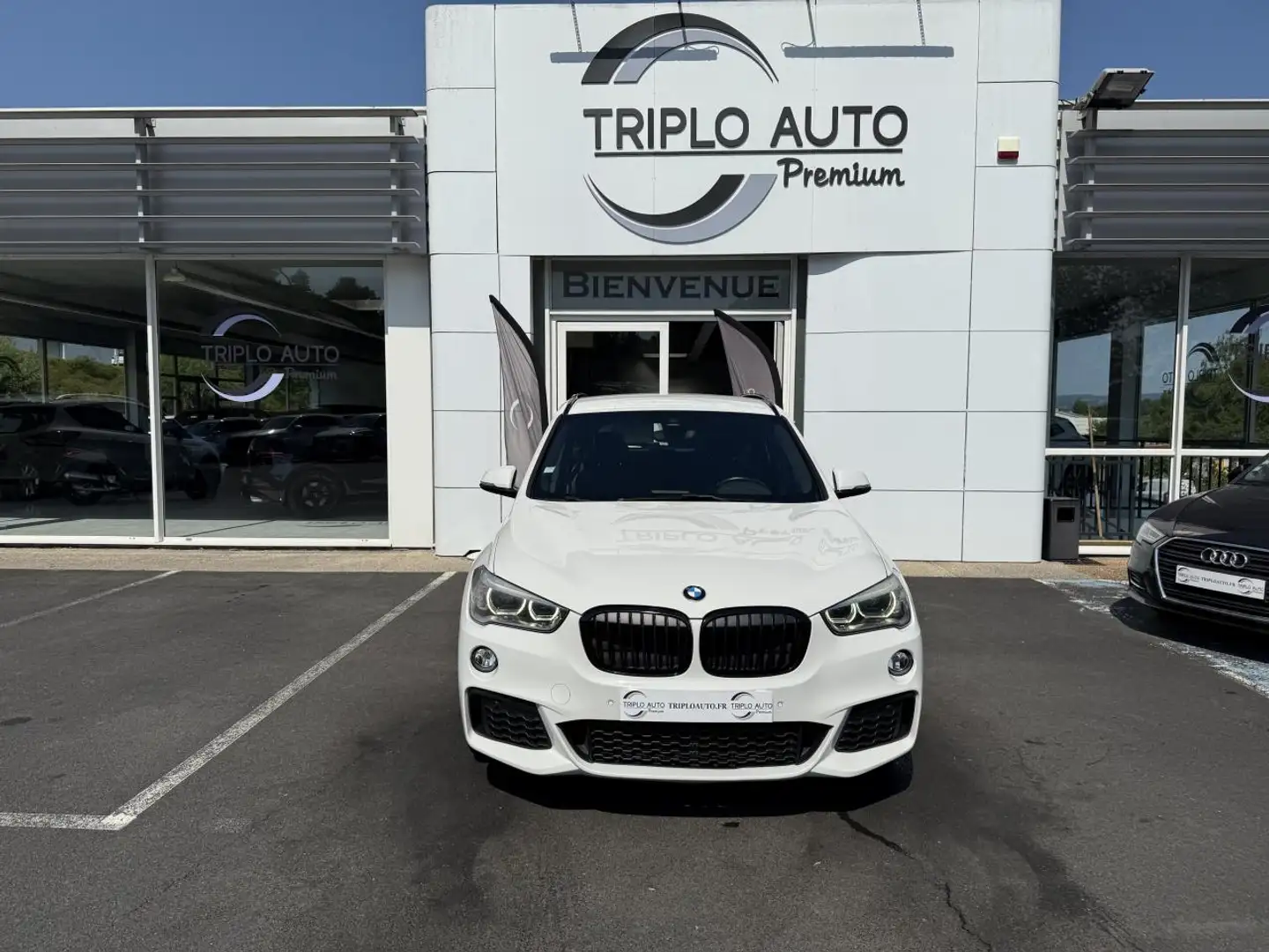 BMW X1 xDrive 25d - BVA  F48 M Sport - GPS + CAMERA AR Blanc - 2