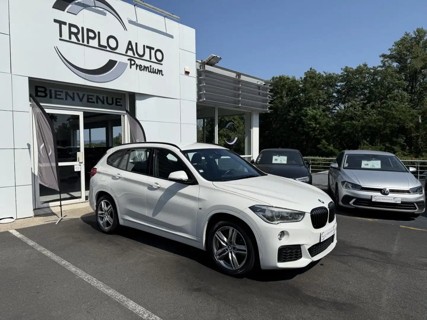 BMW X1 xDrive 25d - BVA  F48 M Sport - GPS + CAMERA AR Blanc - 1