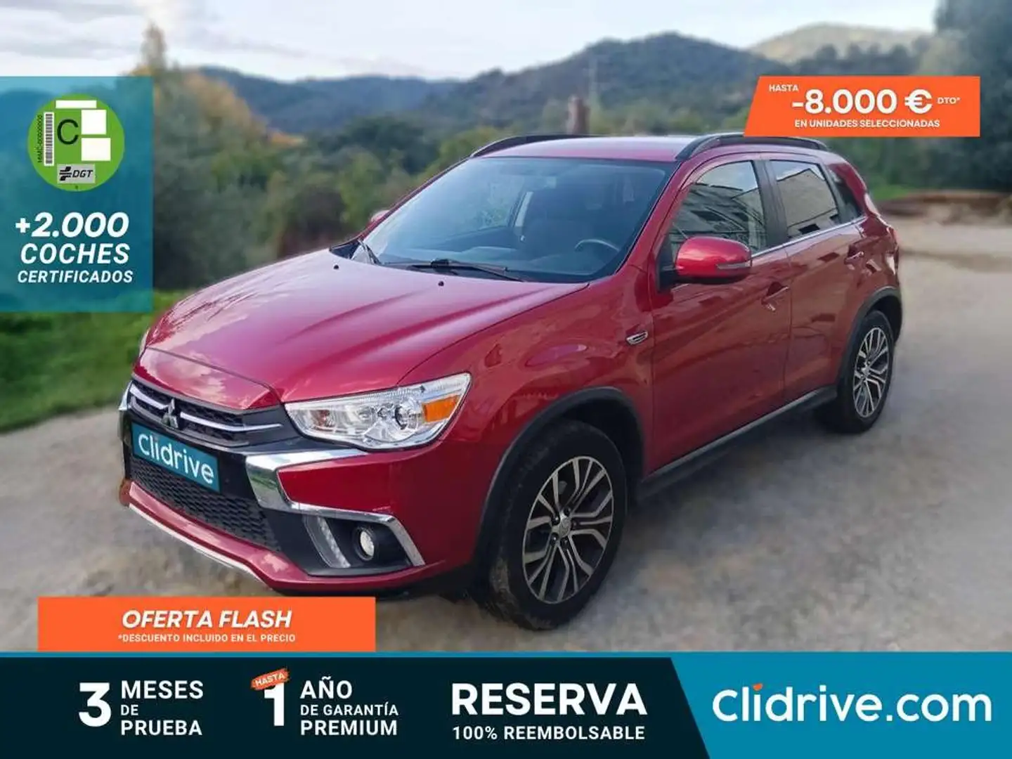 Mitsubishi ASX 160 MPI Challenge Rojo - 1