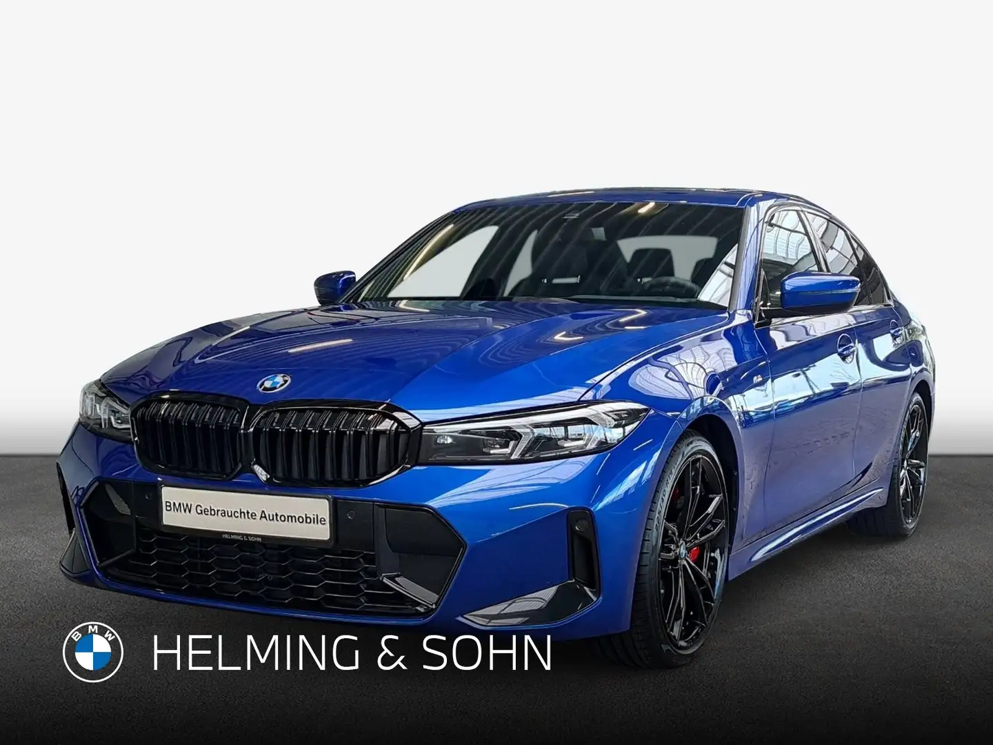 BMW 330 i Limousine M-Sport Pro Head-Up LED Glasdach uvm. Bleu - 1