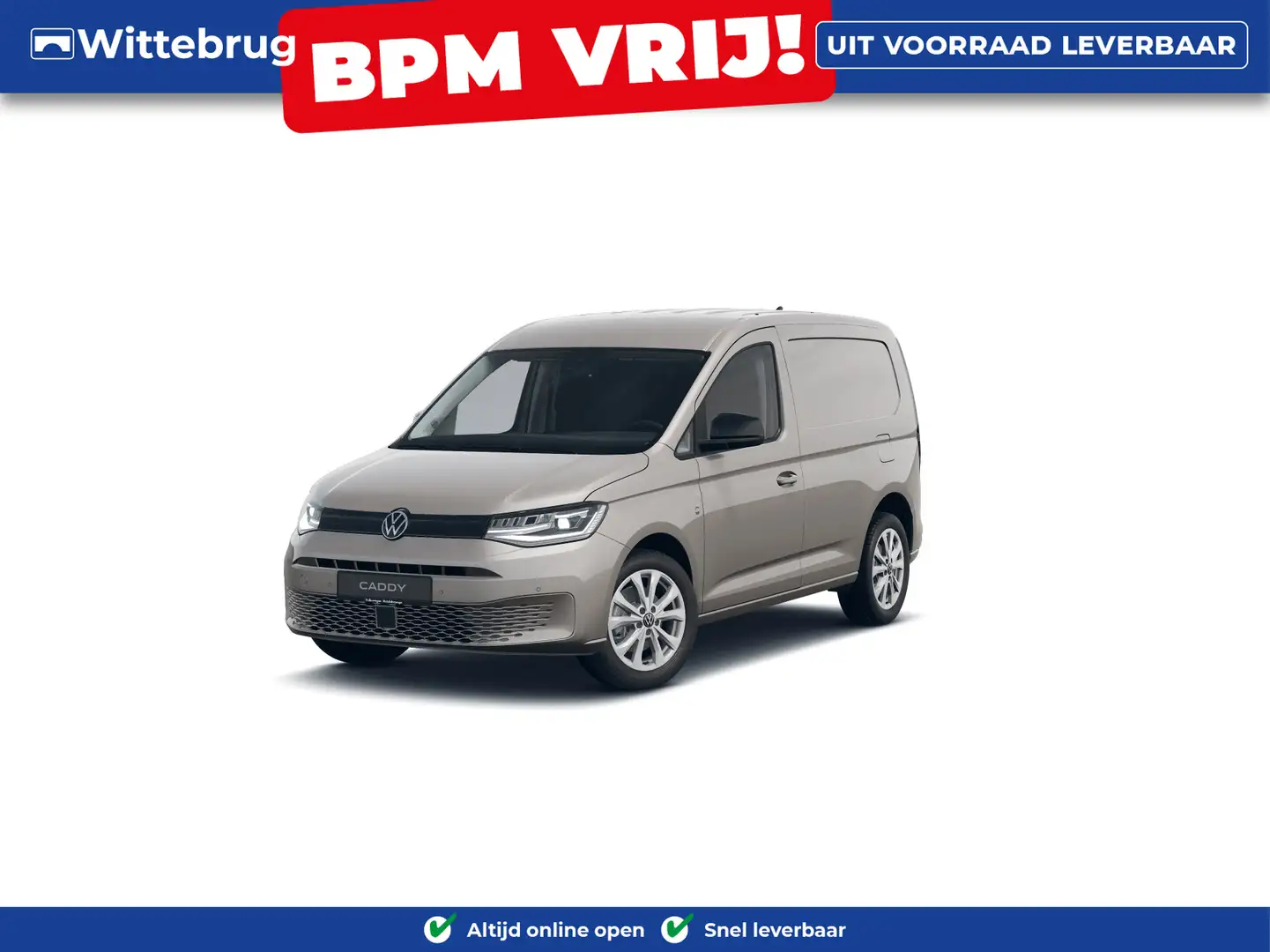 Volkswagen Caddy Cargo L1H1 2.0 TDI 122 PK DSG Style Złoty - 1