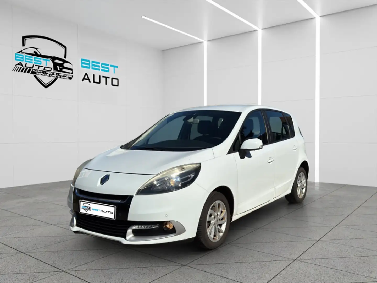 Renault Scenic 1.5 DCI 95CH FAP AUTHENTIQUE ECO² Blanc - 1