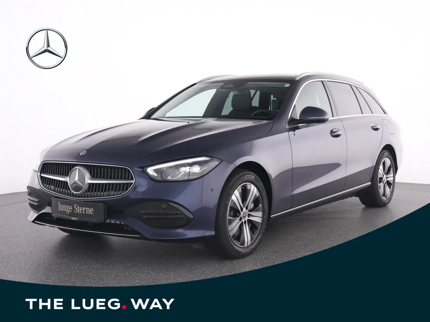 Mercedes-Benz C 300 T e Avantgarde+Pano+LED+EHeck+Totw+RFK+Mem Blau - 1