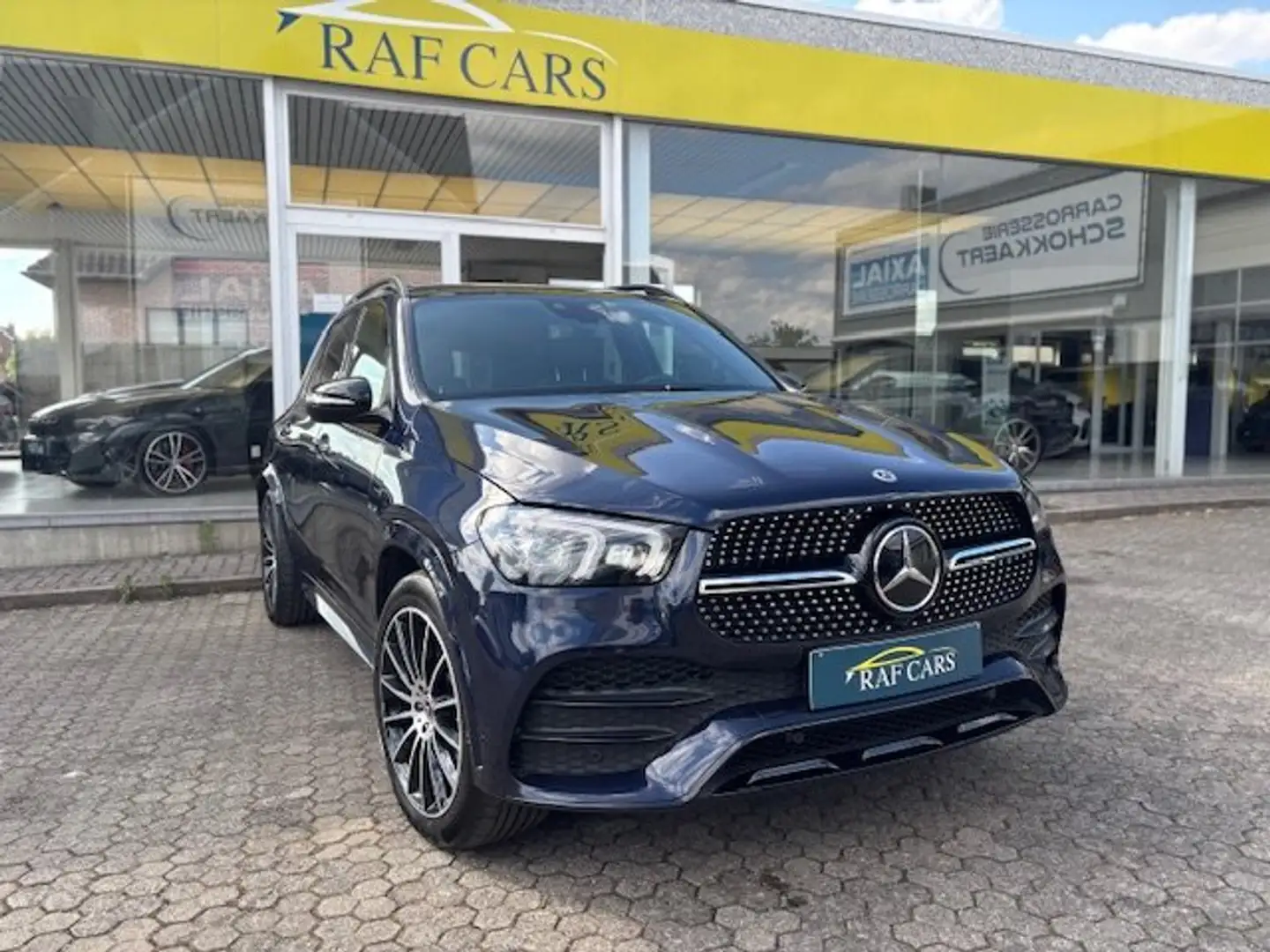 Mercedes-Benz GLE 350 de 4-Matic PHEV AMG LINE // FULL OPTION! // NIEUW! Blauw - 2