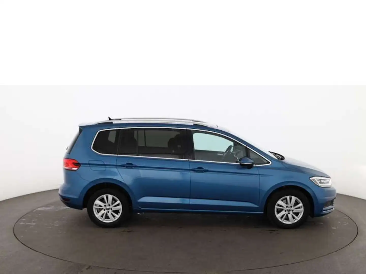 Volkswagen Touran 2.0 TDI Highline Aut 7-SITZER LED SKY NAVI Bleu - 2