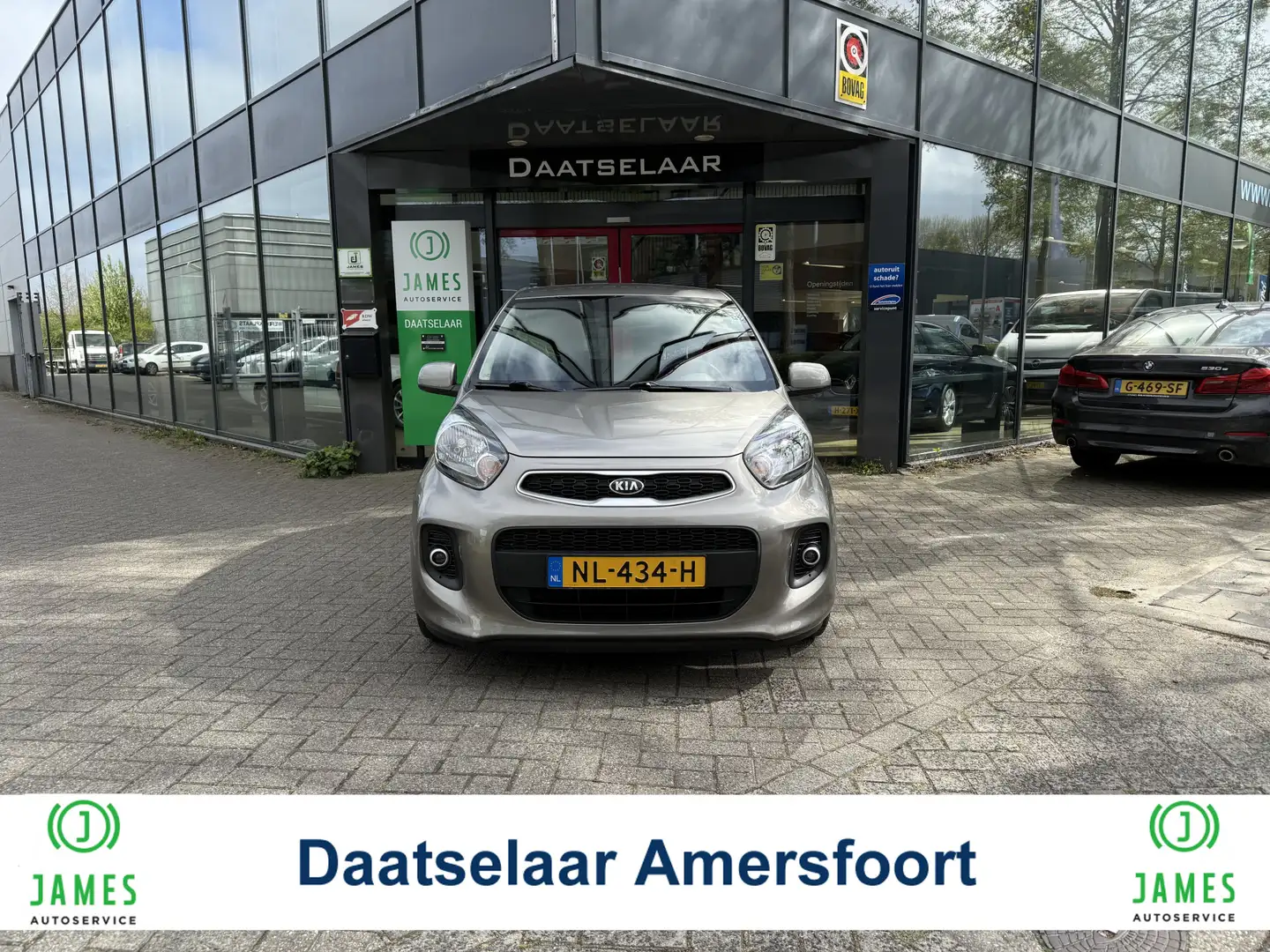 Kia Picanto 1.0 CVVT Navi Camera Grau - 1