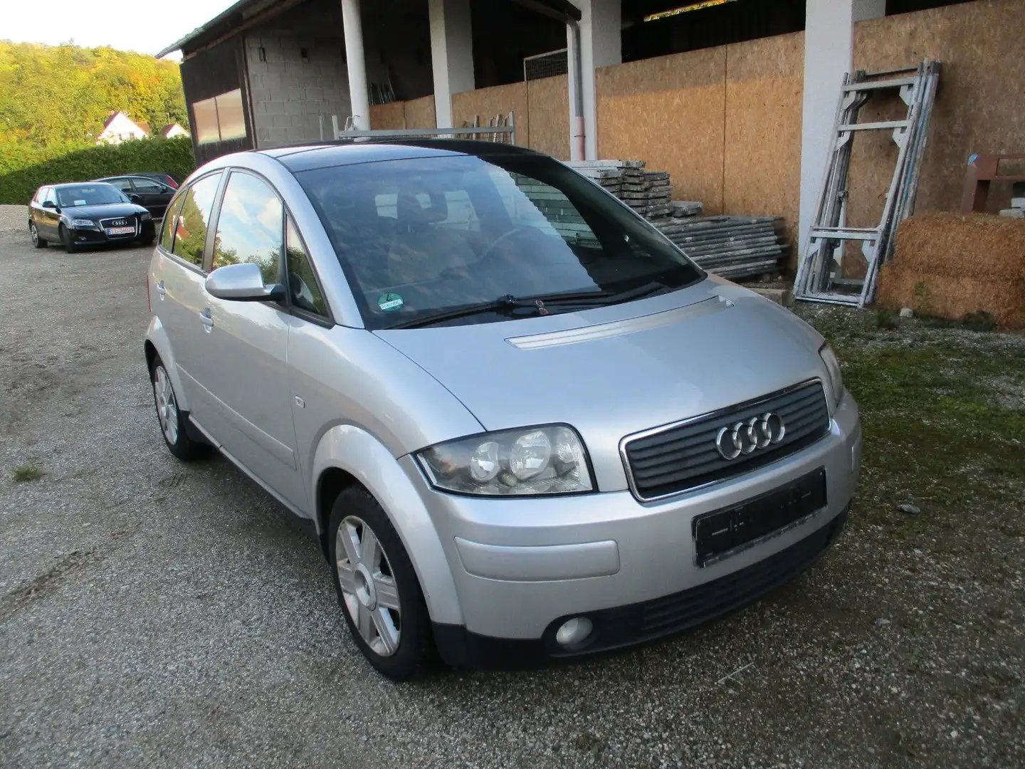 Audi A2 1.4 TDI 90 PS Silber - 1