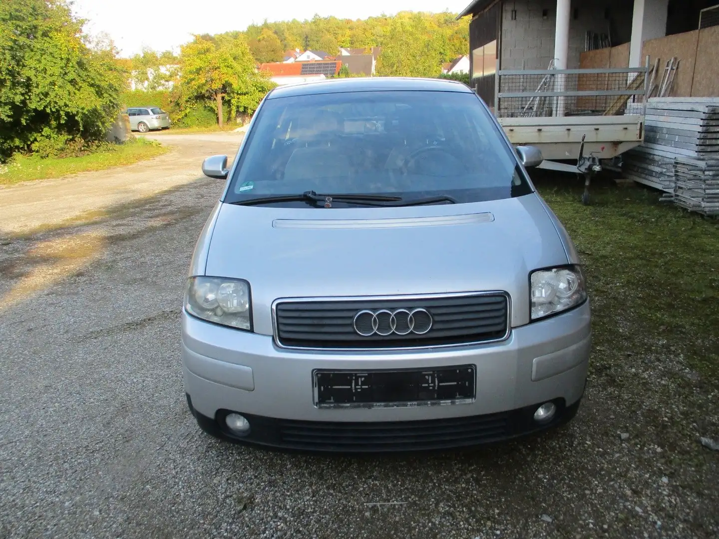 Audi A2 1.4 TDI 90 PS Silber - 2