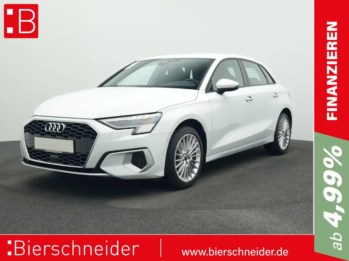 Audi A3 Sportback 35 TFSI S-tronic advanced MATRIX HuD ACC Weiß - 1