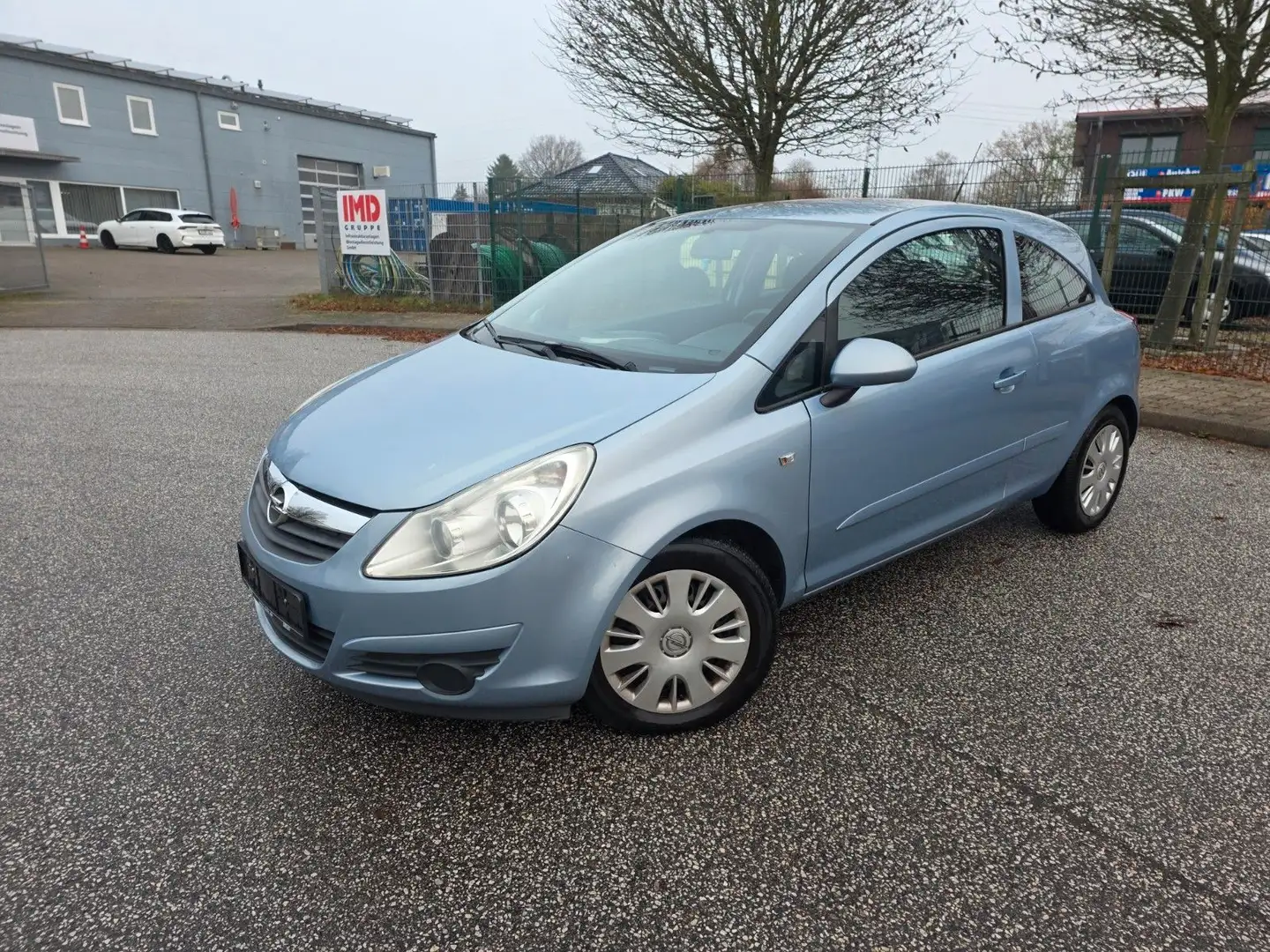 Opel Corsa D Edition-1HAND-KLIMA-78Tkm-TÜV NEU Bleu - 1